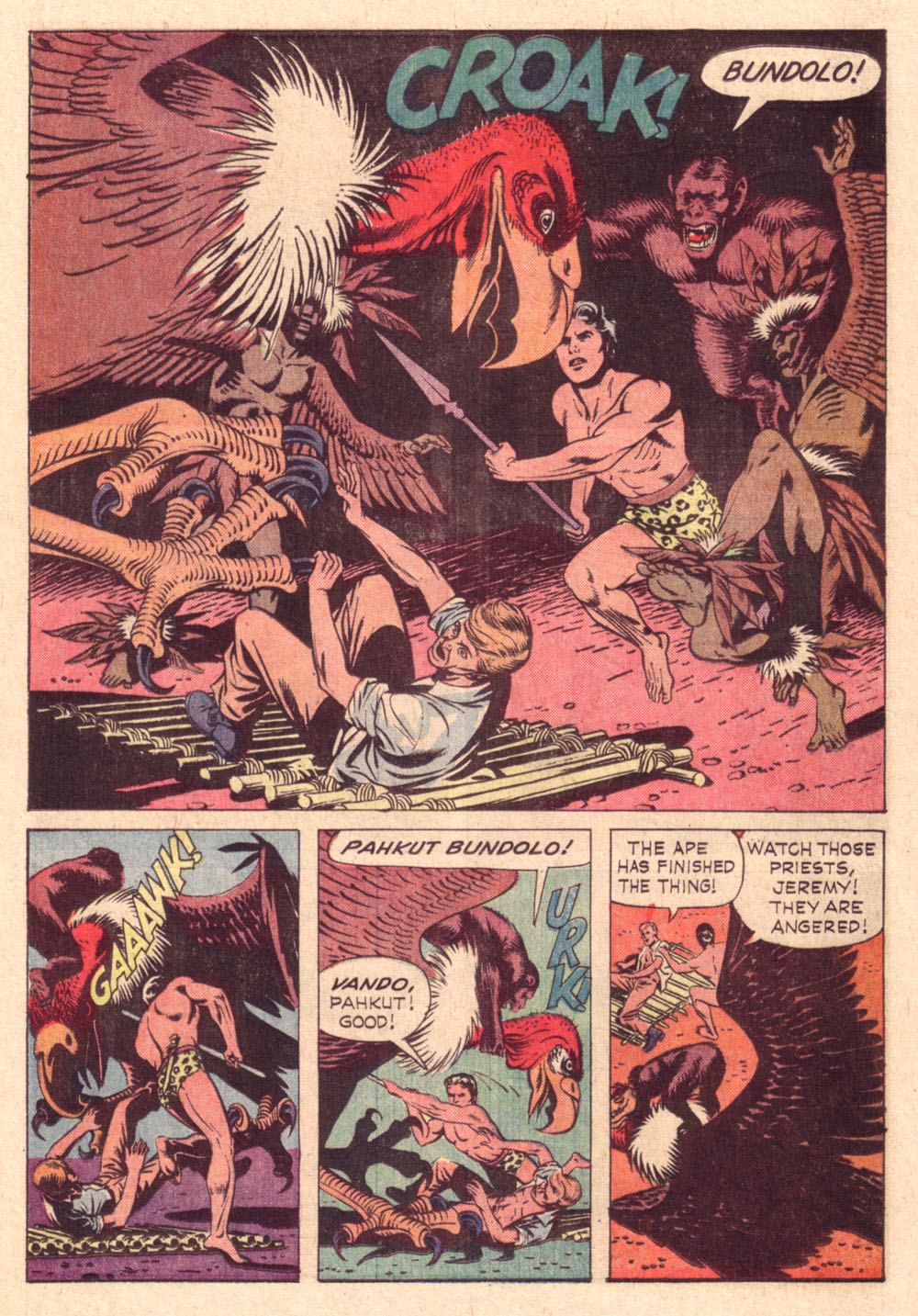 Read online Korak, Son of Tarzan (1964) comic -  Issue #3 - 16