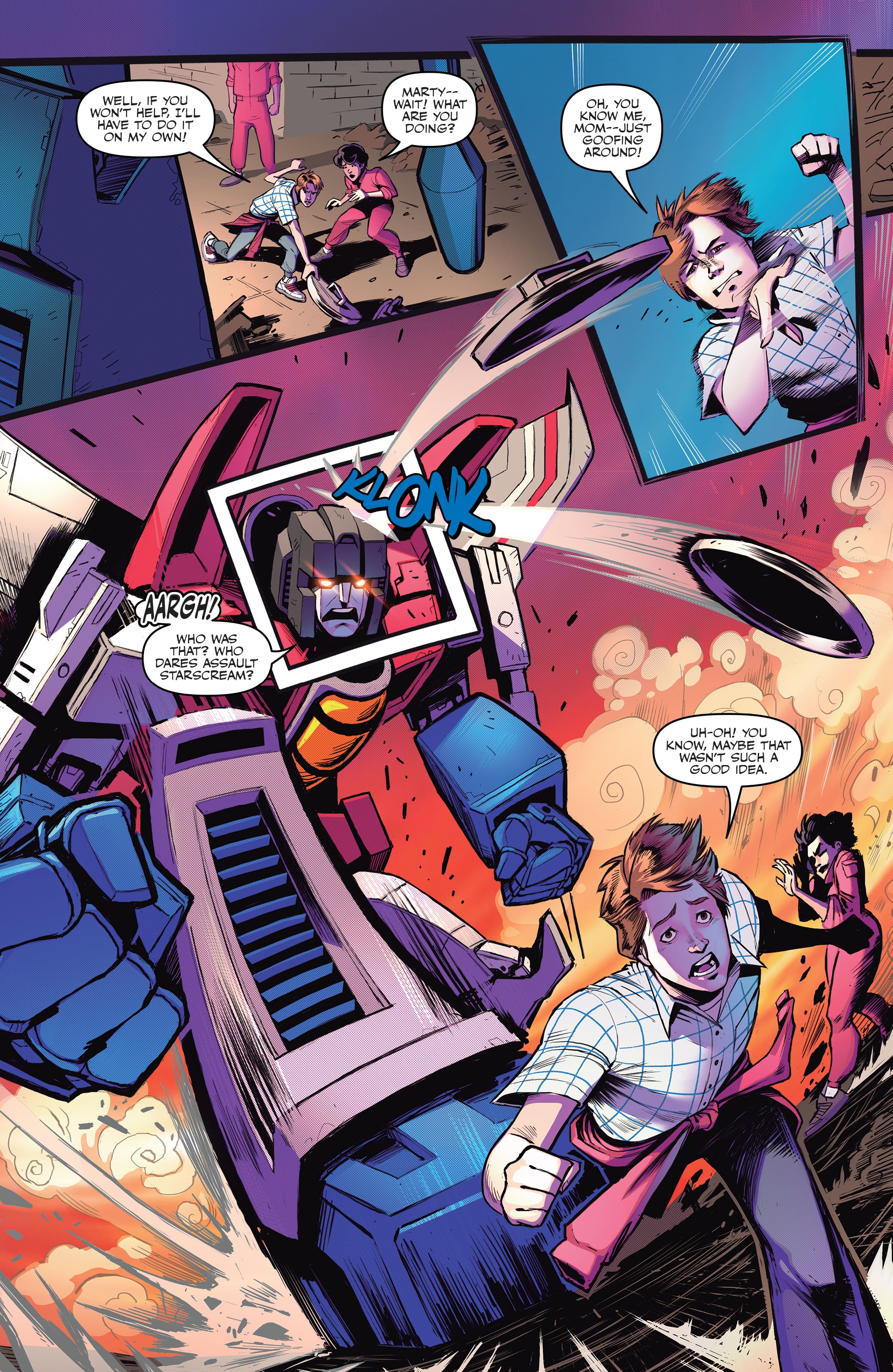 Read online Transformers: Back to the Future comic -  Issue #1 - 19