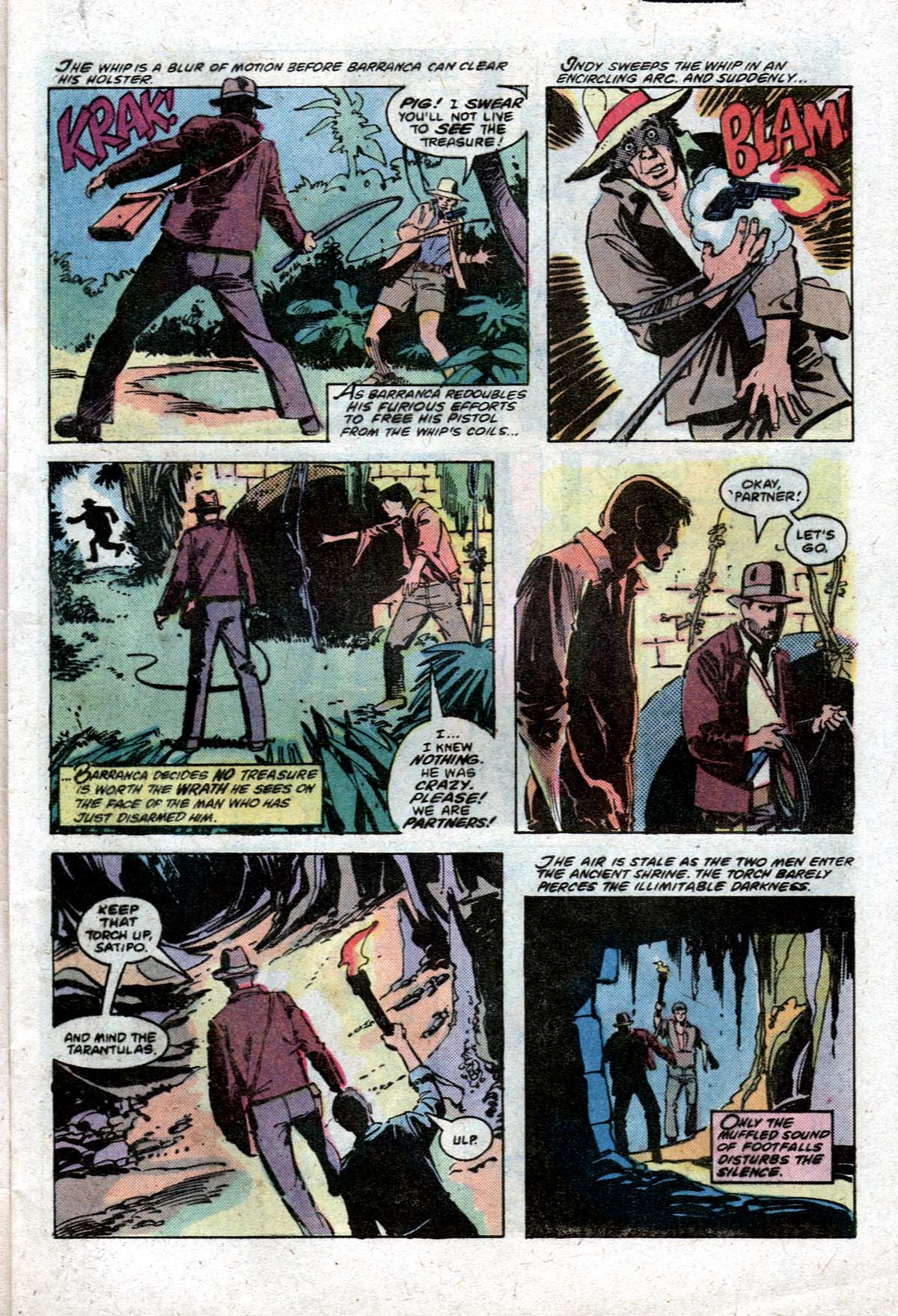 Read online Raiders of the Lost Ark comic -  Issue #1 - 6