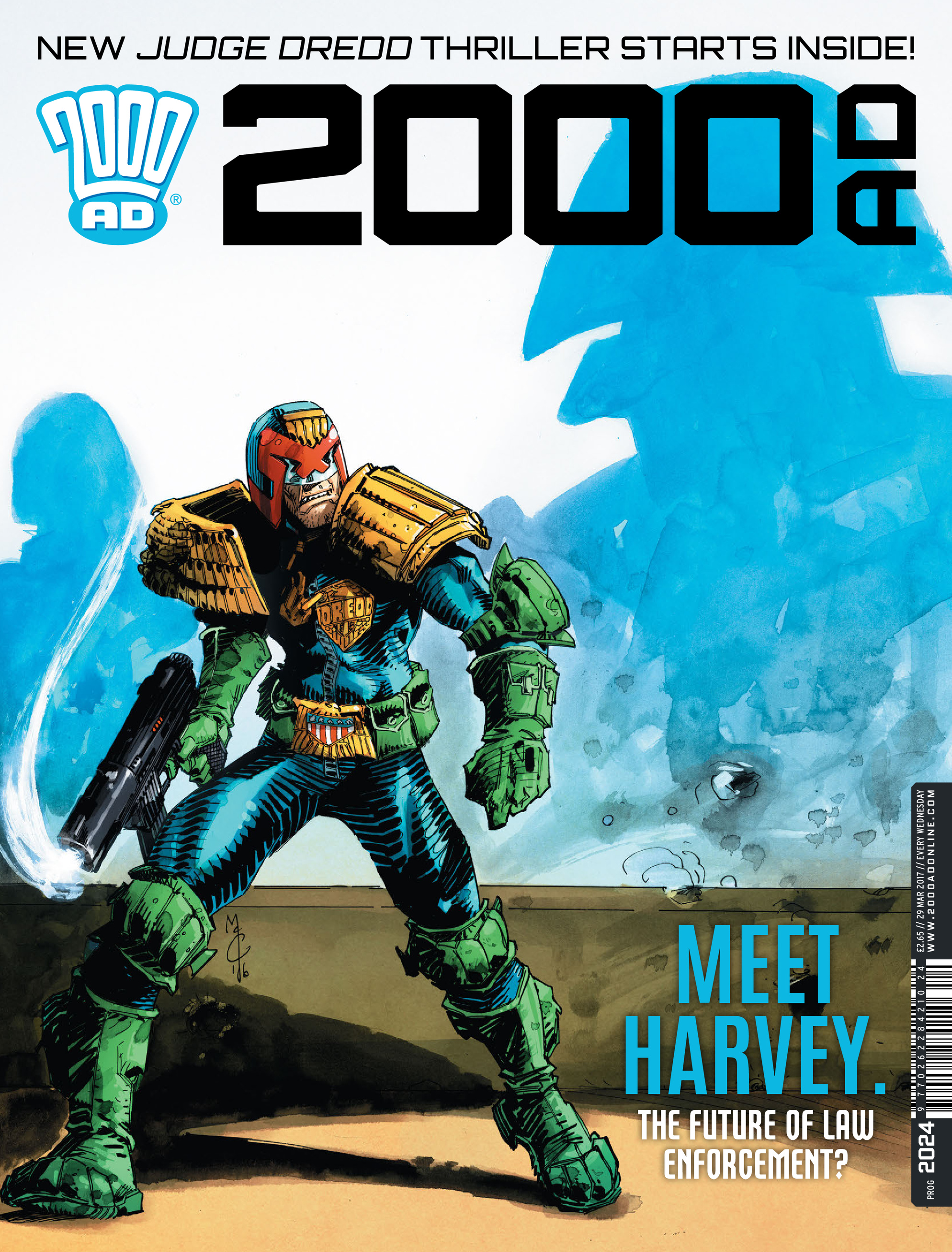 Read online 2000 AD comic -  Issue #2024 - 1
