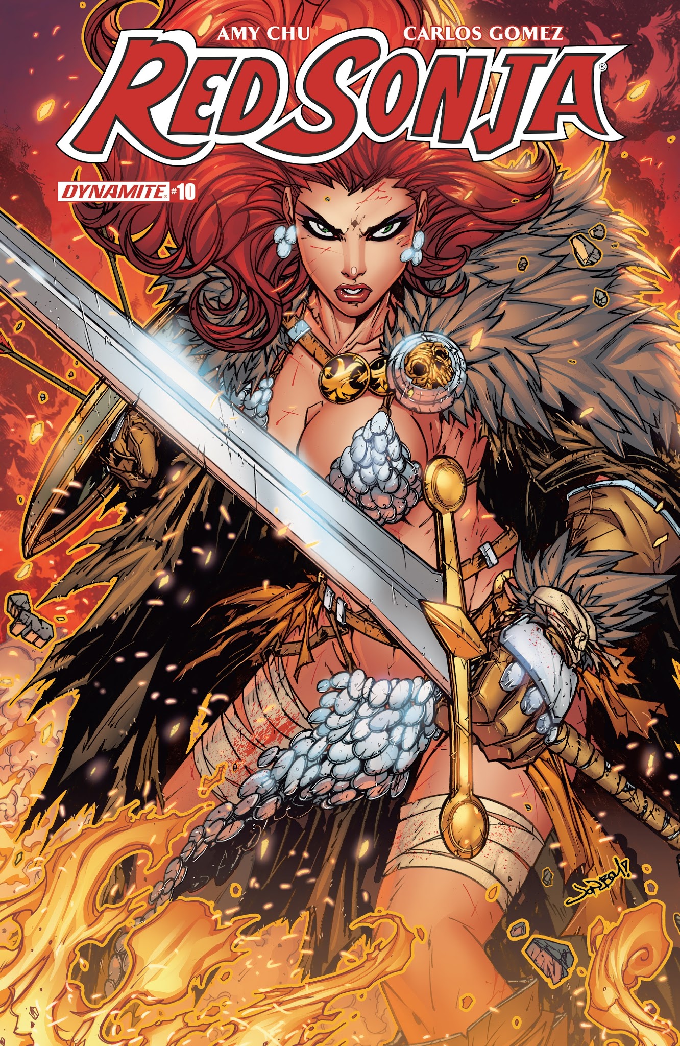 Read online Red Sonja Vol. 4 comic -  Issue #10 - 3