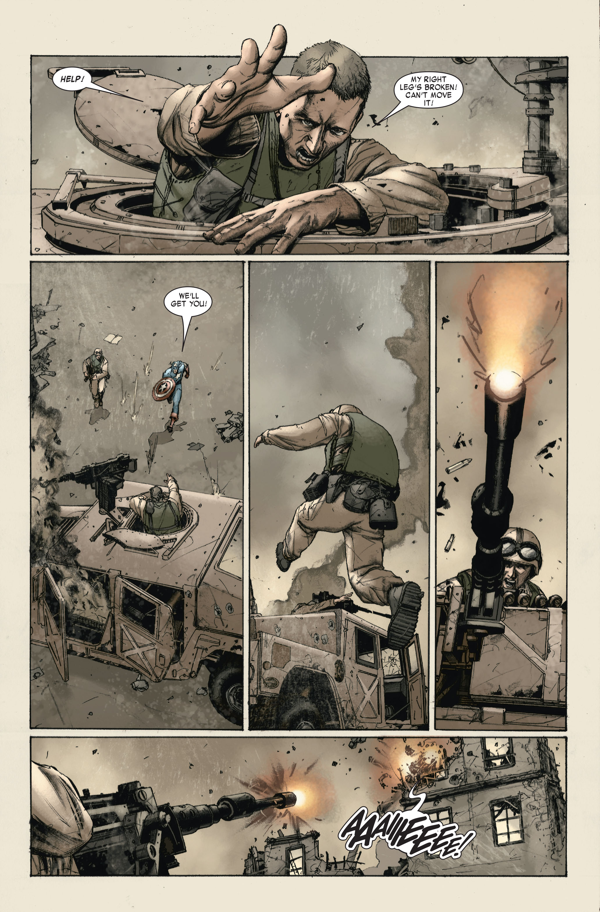 Read online Captain America: The Chosen comic -  Issue #1 - 17