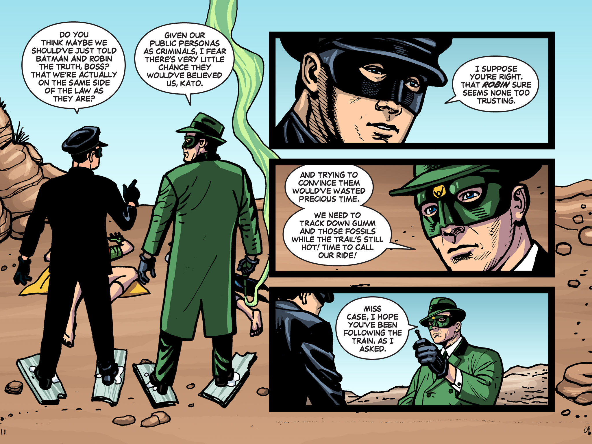 Read online Batman '66 Meets the Green Hornet [II] comic -  Issue #3 - 60