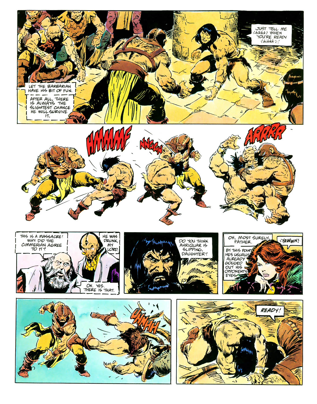 Read online Marvel Graphic Novel comic -  Issue #69 - Conan - The Rogue - 22