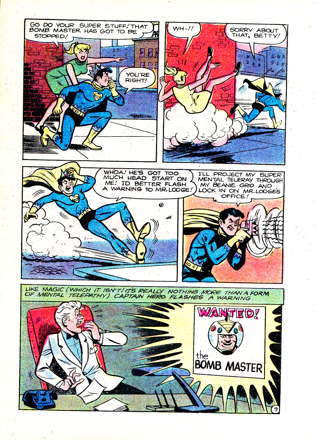 Read online Captain Hero Comics Digest Magazine comic -  Issue # TPB - 95