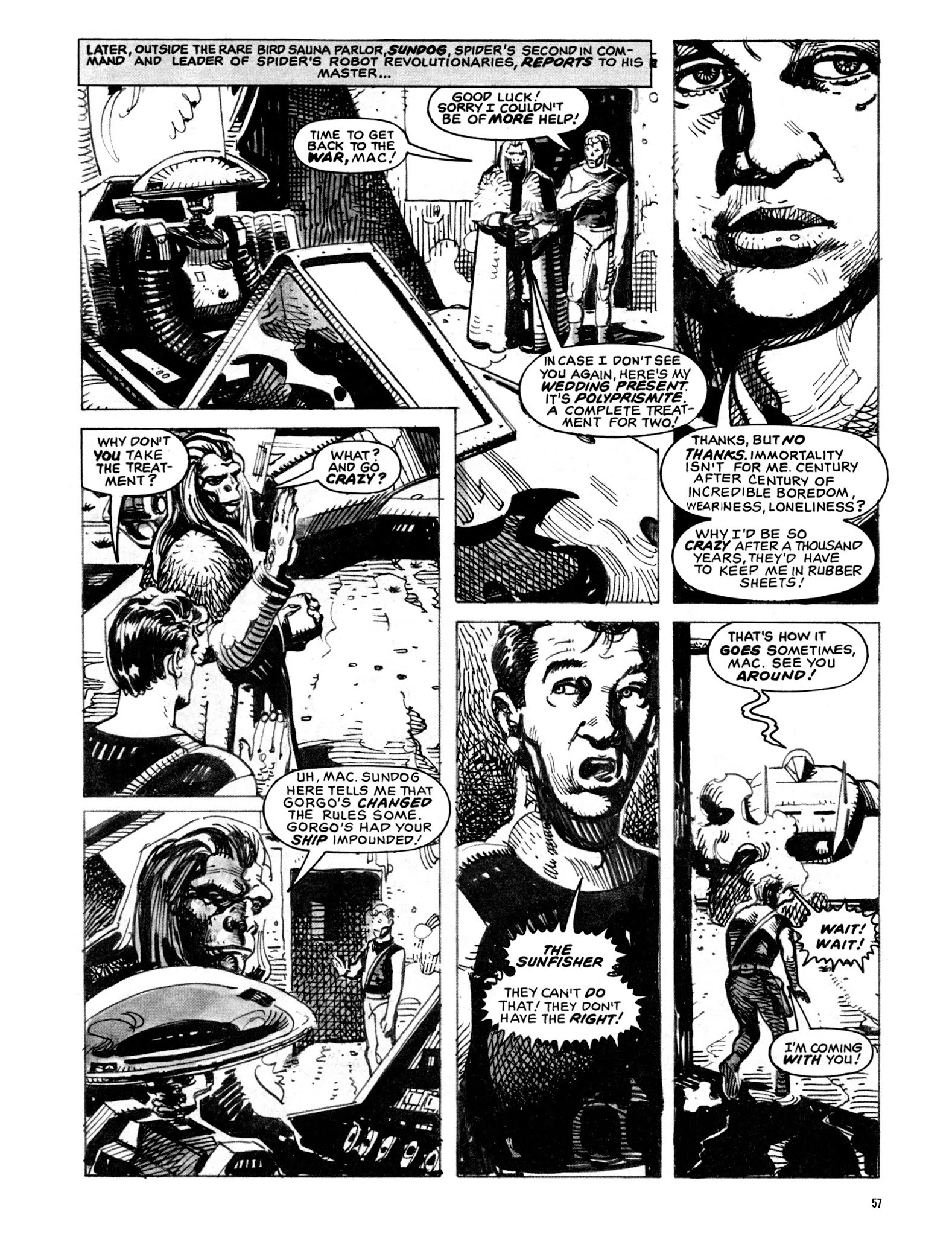 Read online Eerie Archives comic -  Issue # TPB 23 (Part 1) - 57