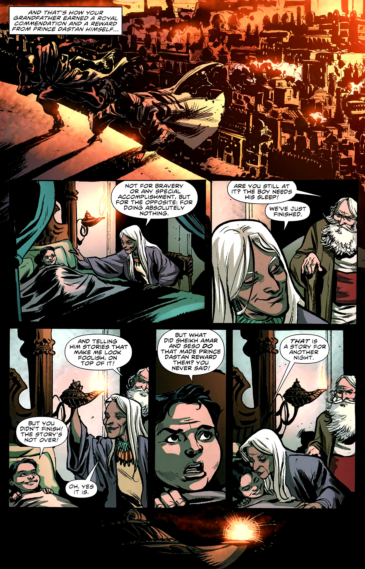 Read online Prince of Persia: Before the Sandstorm comic -  Issue #4 - 33