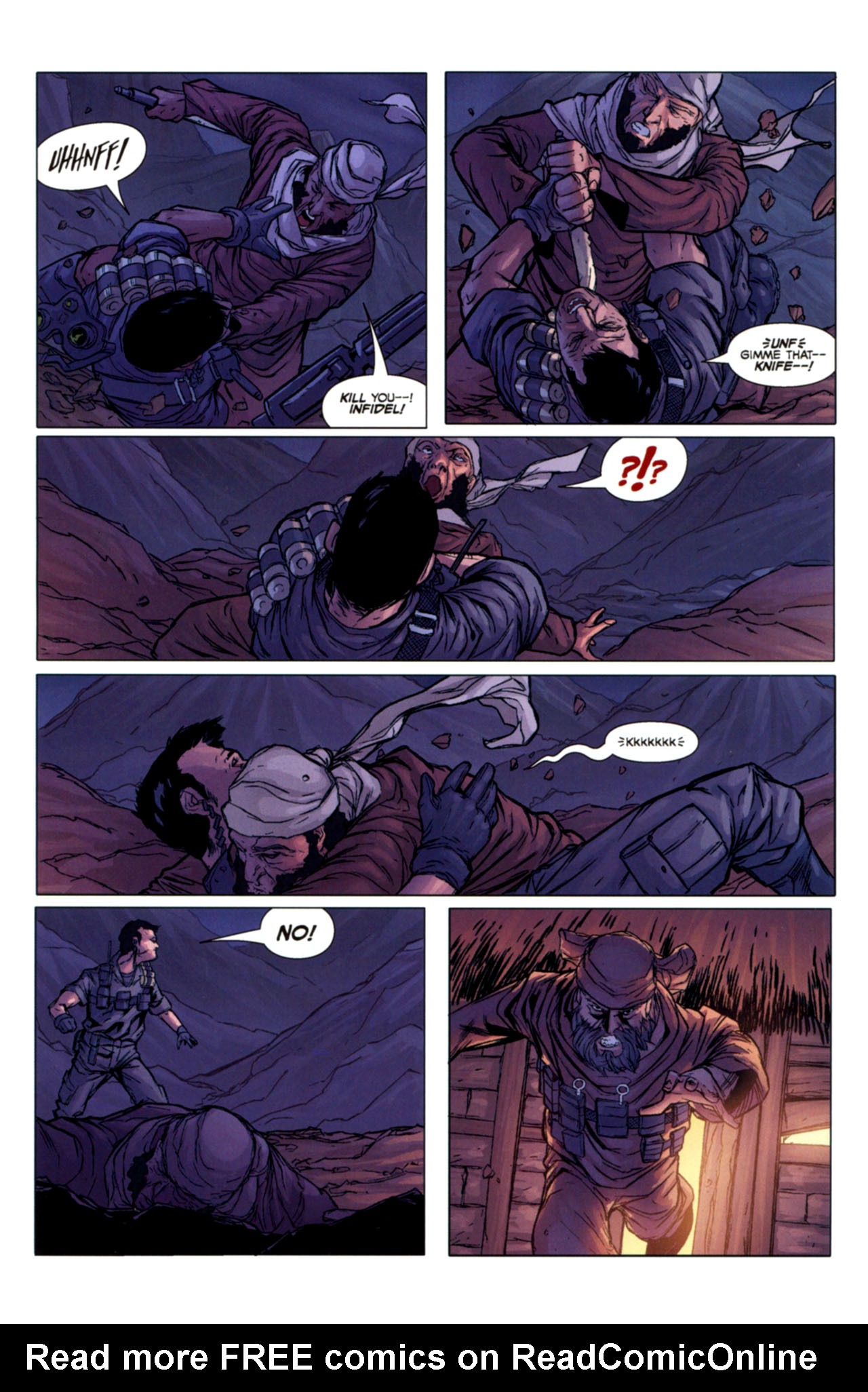 Read online Predators (2010) comic -  Issue #1 - 6