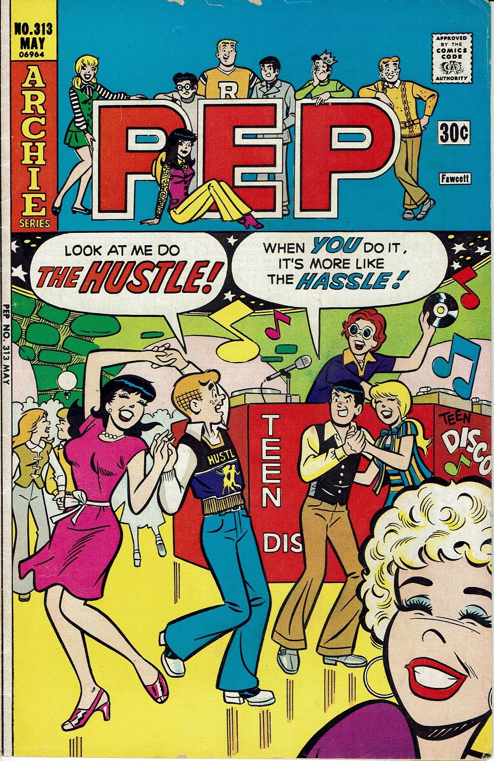 Read online Pep Comics comic -  Issue #313 - 1