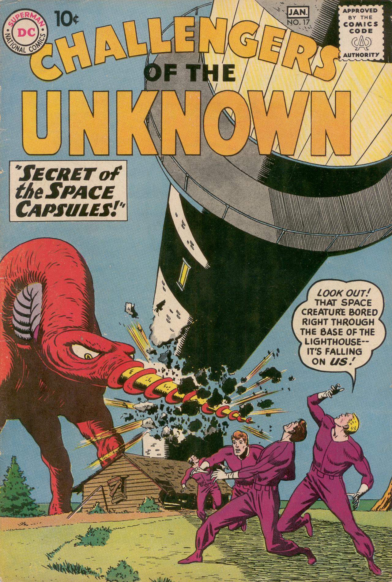 Read online Challengers of the Unknown (1958) comic -  Issue #17 - 1