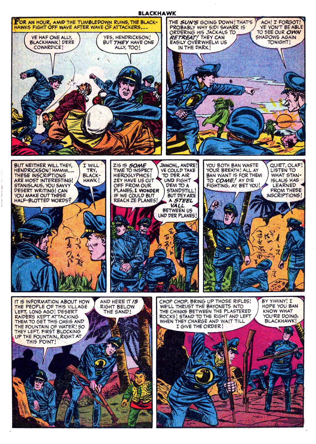 Read online Blackhawk (1957) comic -  Issue #105 - 31