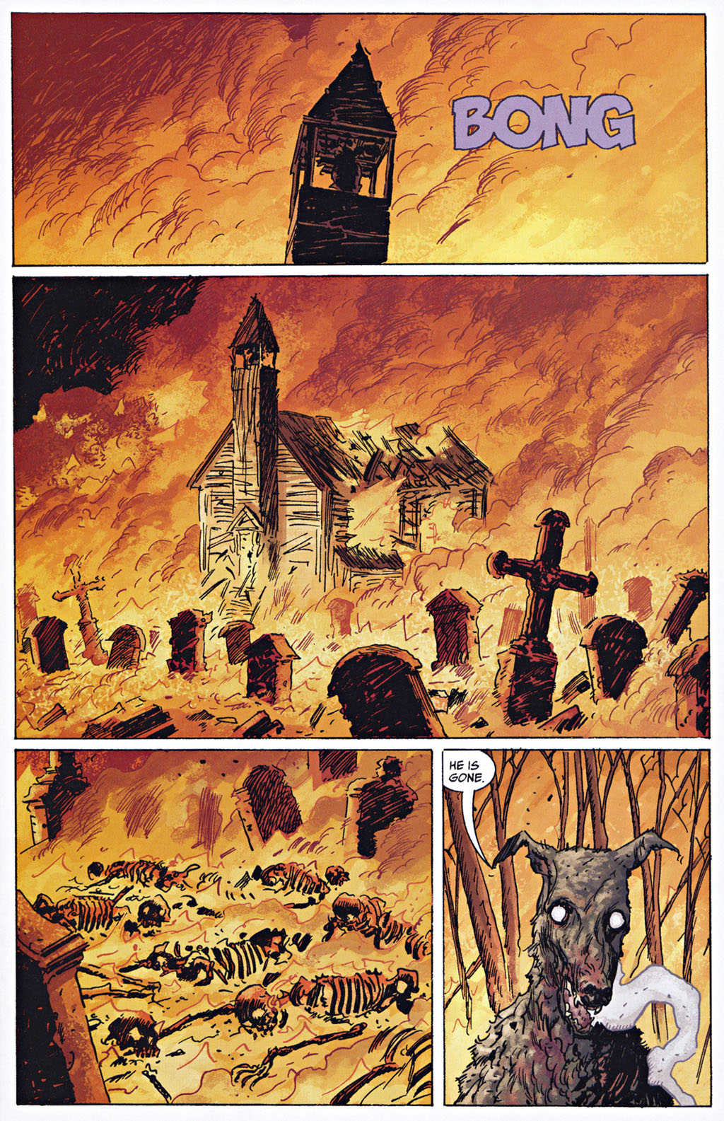 Read online B.P.R.D., Plague of Frogs comic -  Issue #5 - 3