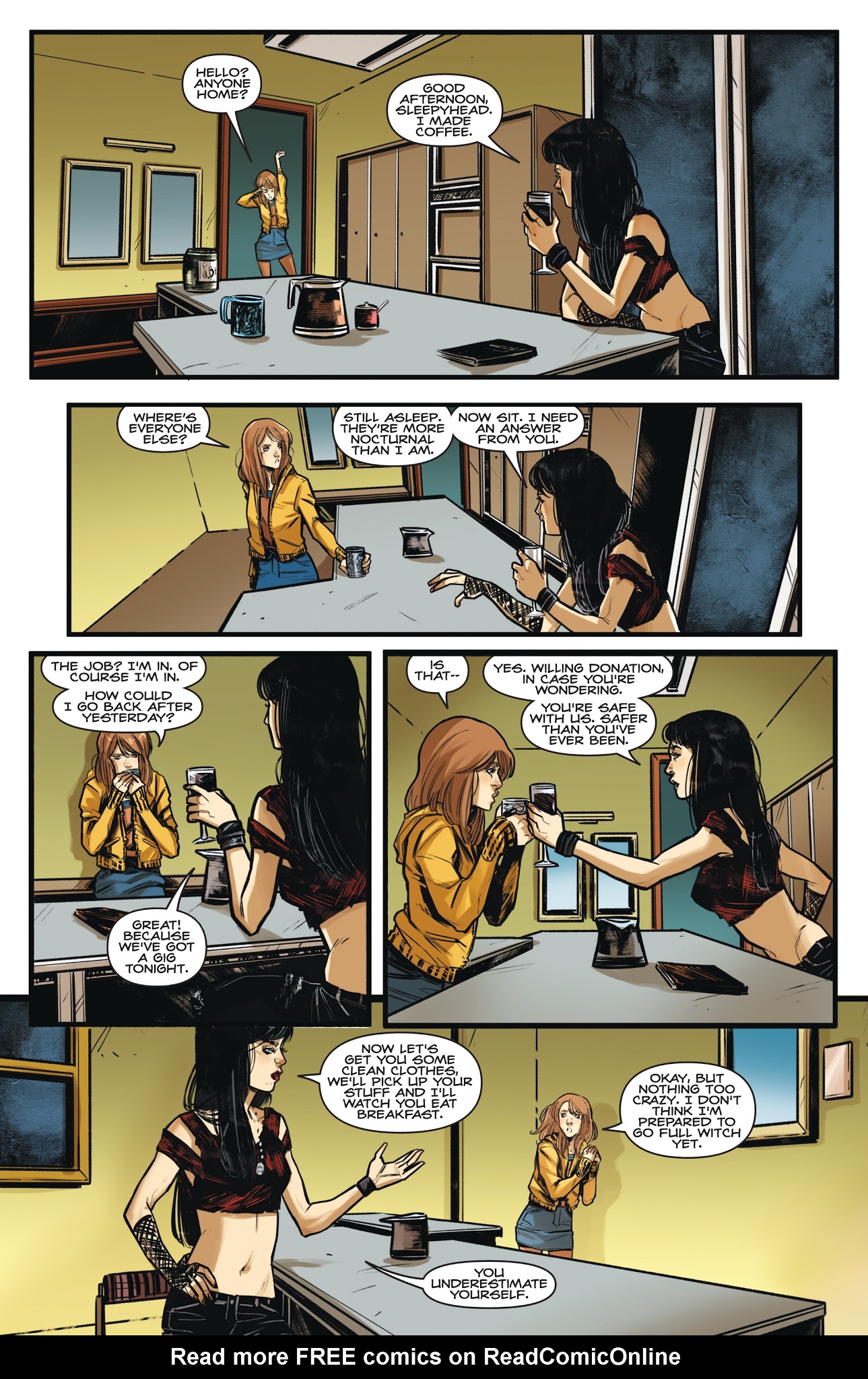 Read online Kiss/Vampirella comic -  Issue #2 - 24