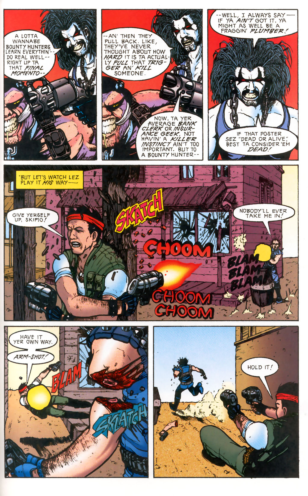 Read online Lobo: Bounty Hunting for Fun and Profit comic -  Issue # Full - 35