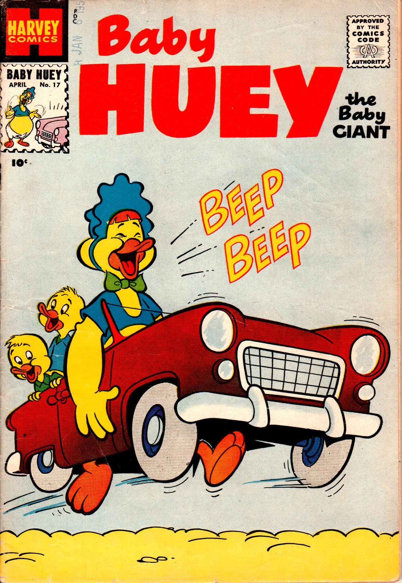 Read online Baby Huey, the Baby Giant comic -  Issue #17 - 1