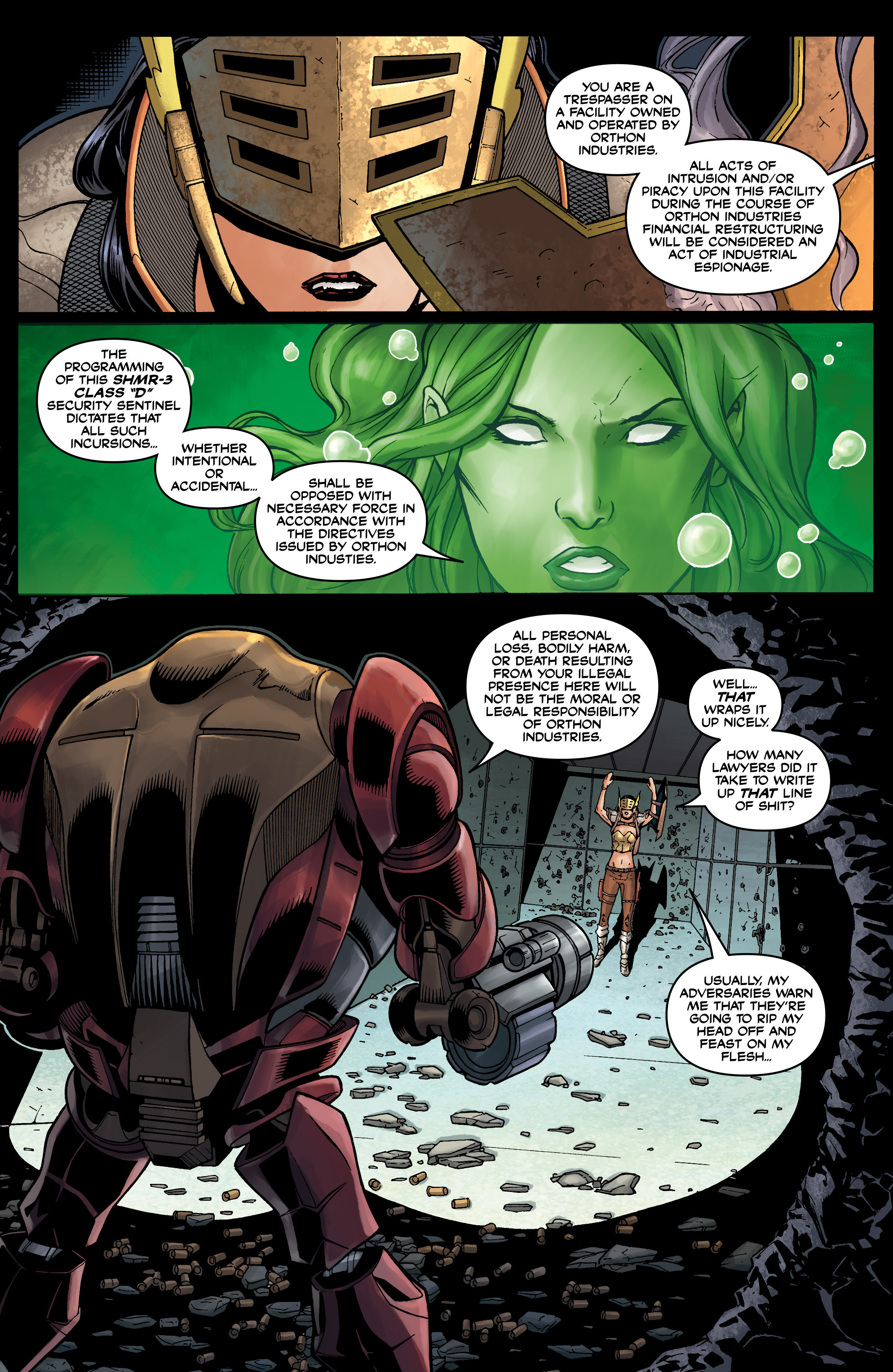 Read online War Goddess comic -  Issue #9 - 3