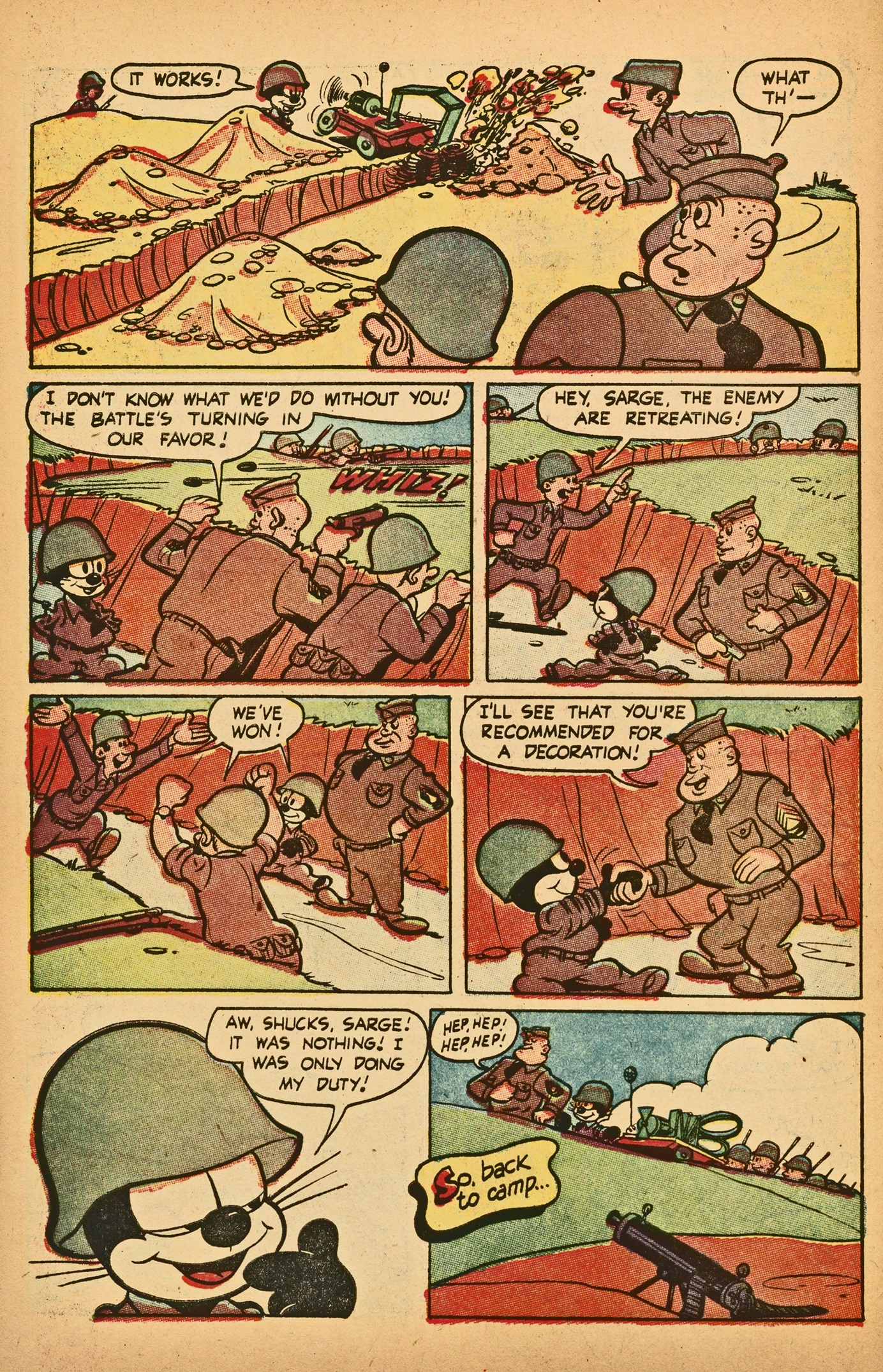 Read online Felix the Cat (1951) comic -  Issue #56 - 10