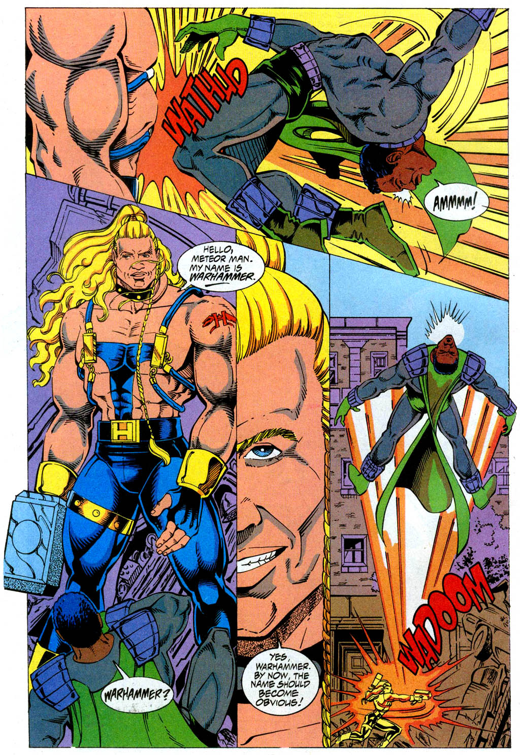 Read online Meteor Man comic -  Issue #5 - 11