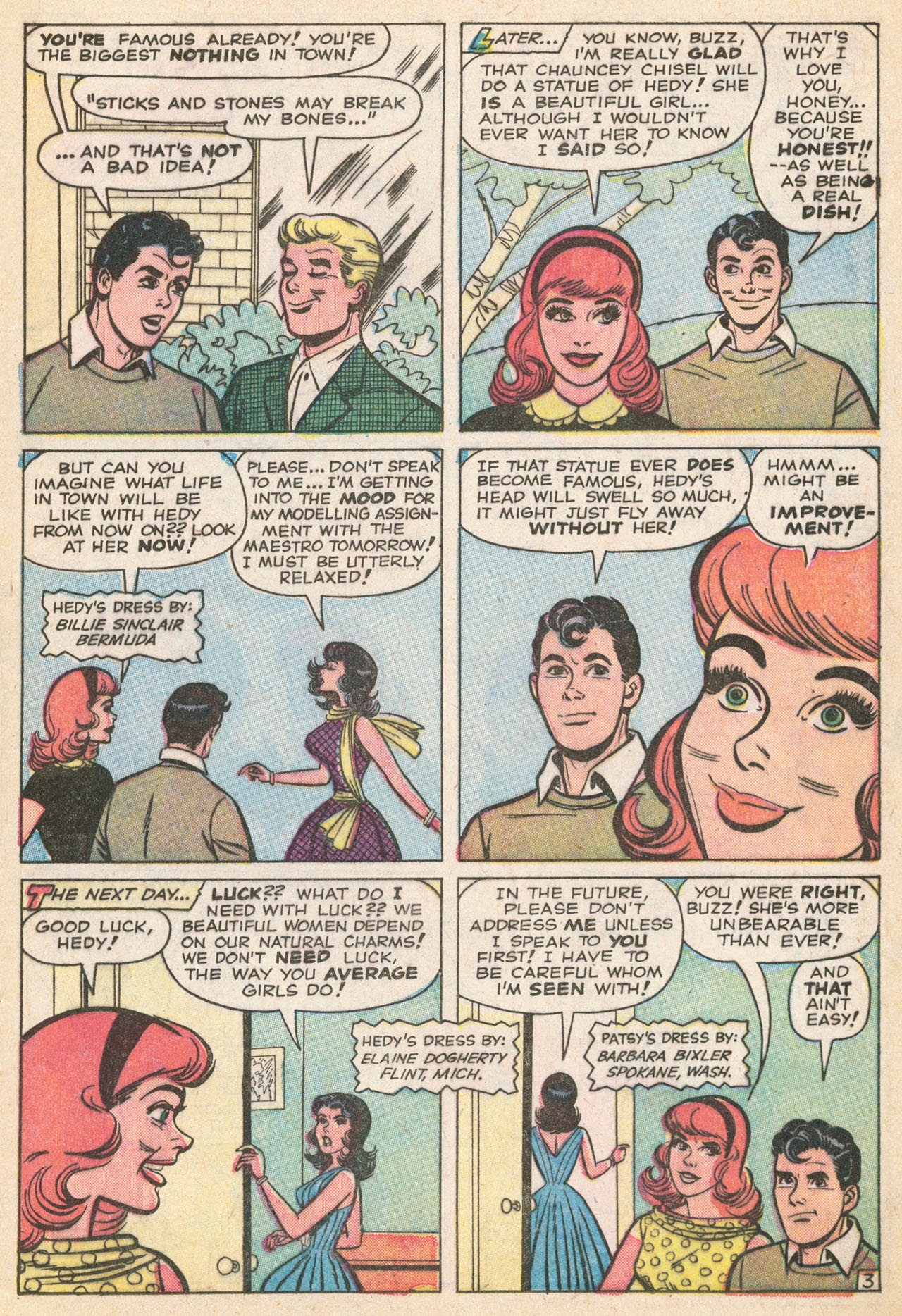 Read online Patsy and Hedy comic -  Issue #69 - 13