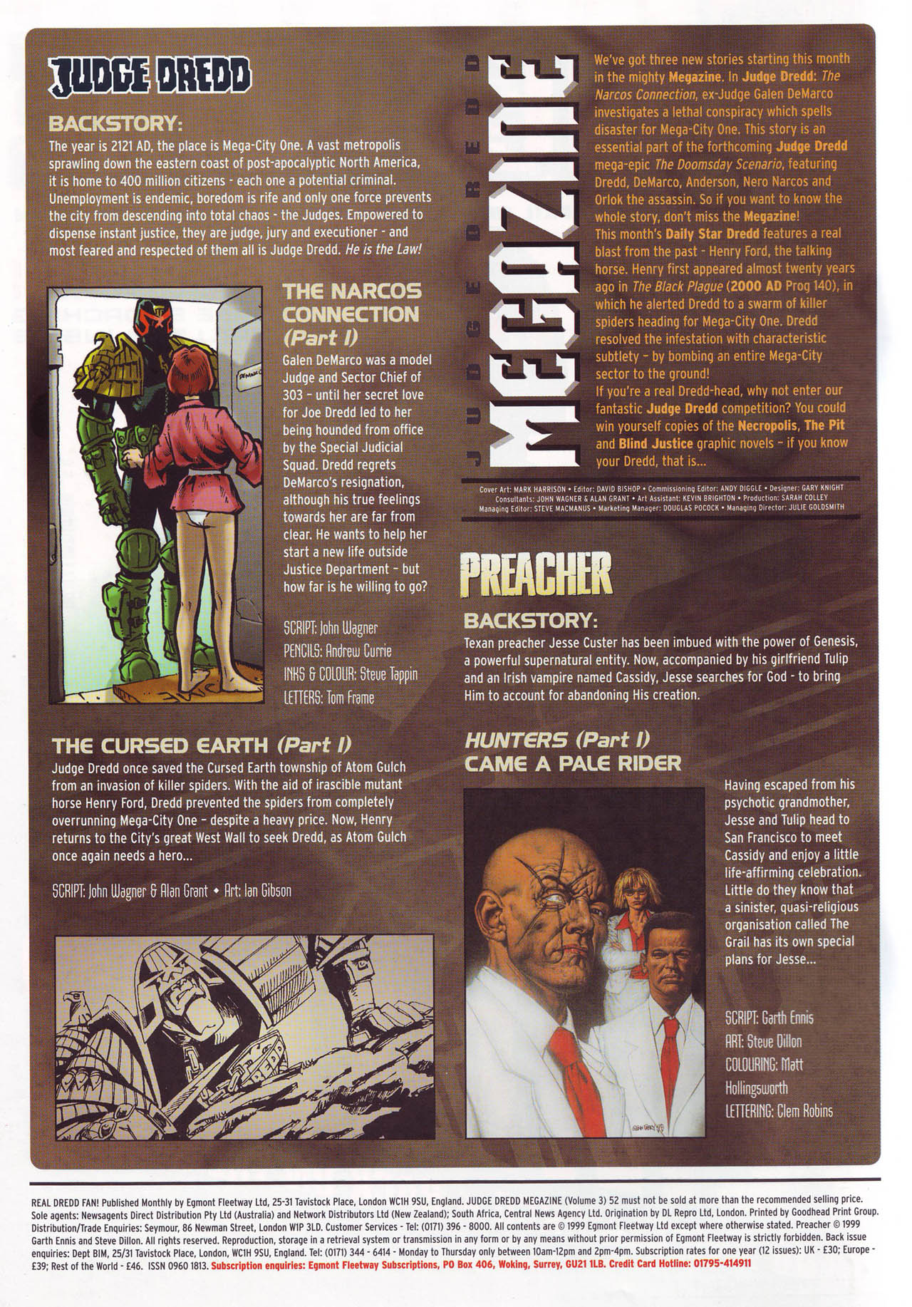 Read online Judge Dredd Megazine (vol. 3) comic -  Issue #52 - 2