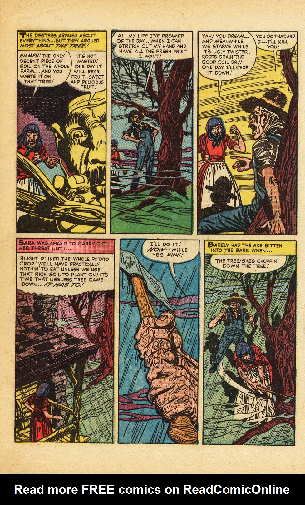 Read online Chamber of Chills (1951) comic -  Issue #12 - 28