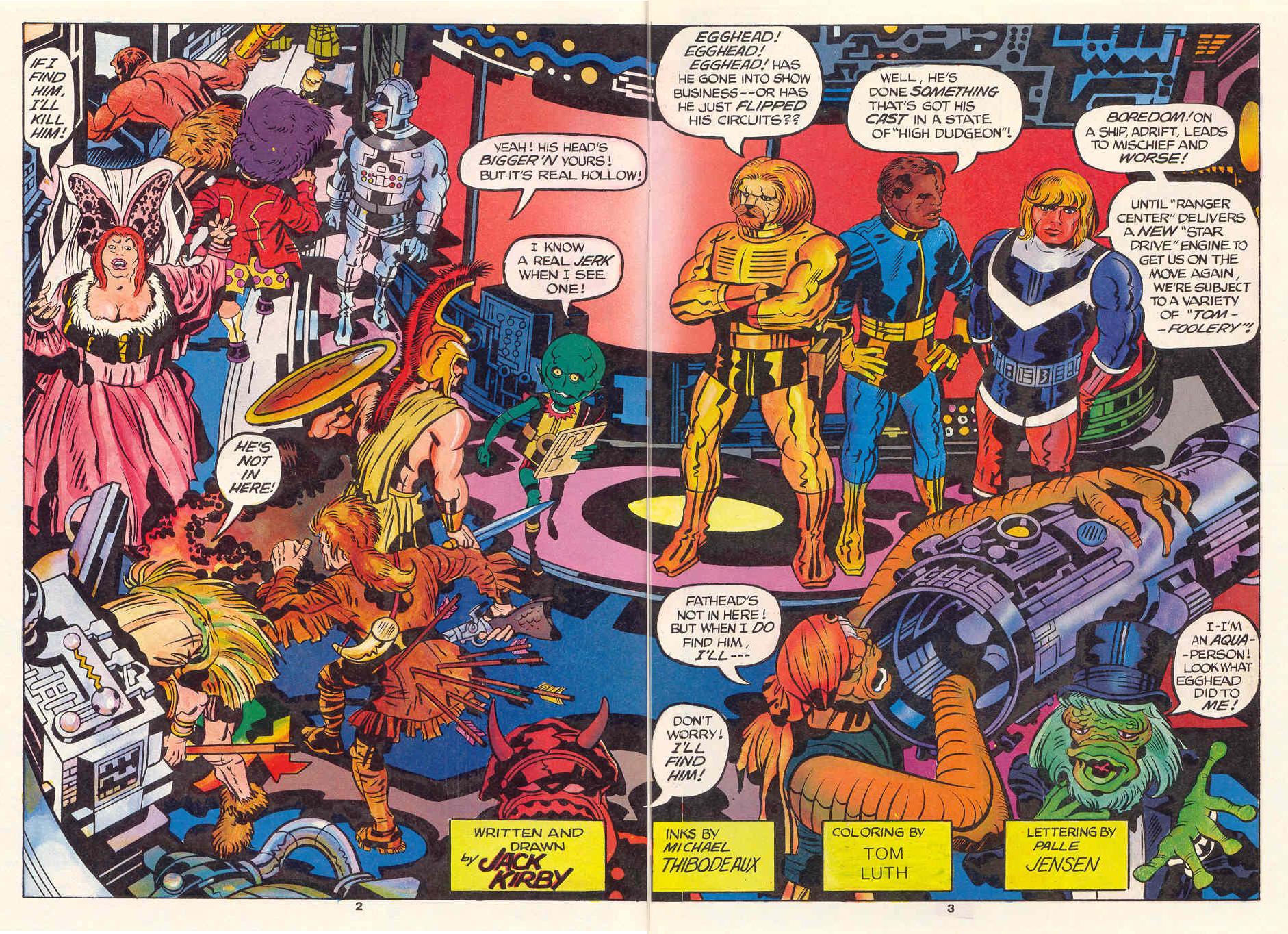 Read online Captain Victory and the Galactic Rangers (1981) comic -  Issue # _Special 1 - 5