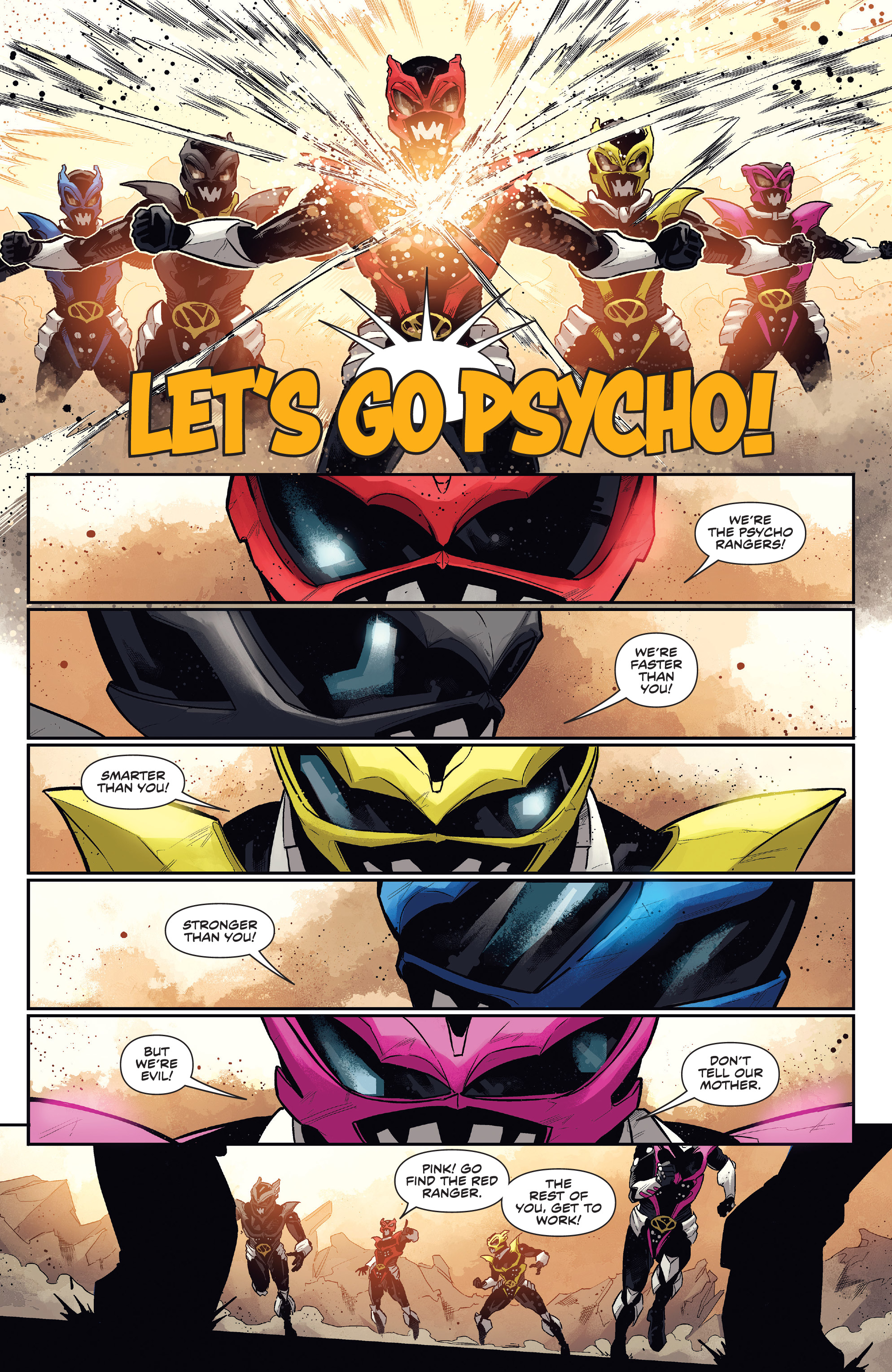 Read online Saban's Power Rangers: The Psycho Path comic -  Issue # TPB - 63