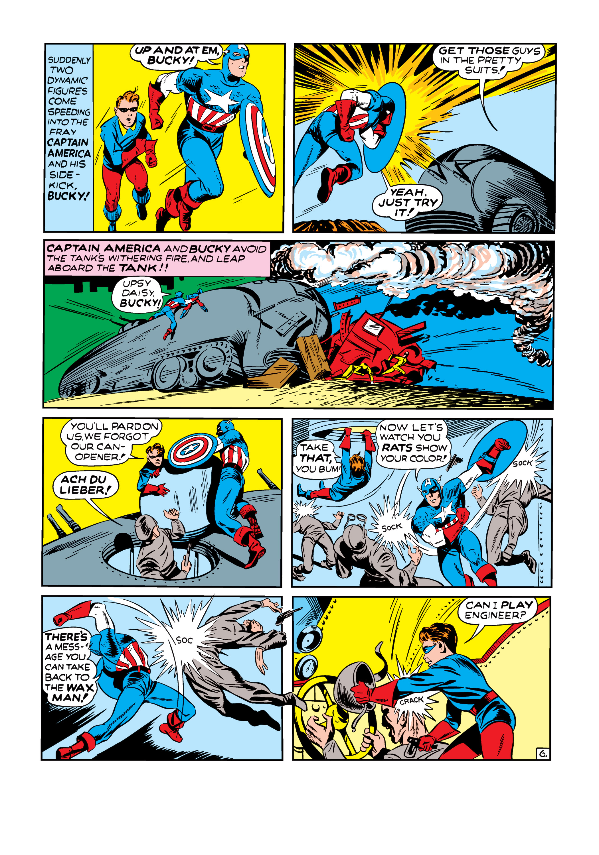 Read online Marvel Masterworks: Golden Age Captain America comic -  Issue # TPB 1 (Part 2) - 14