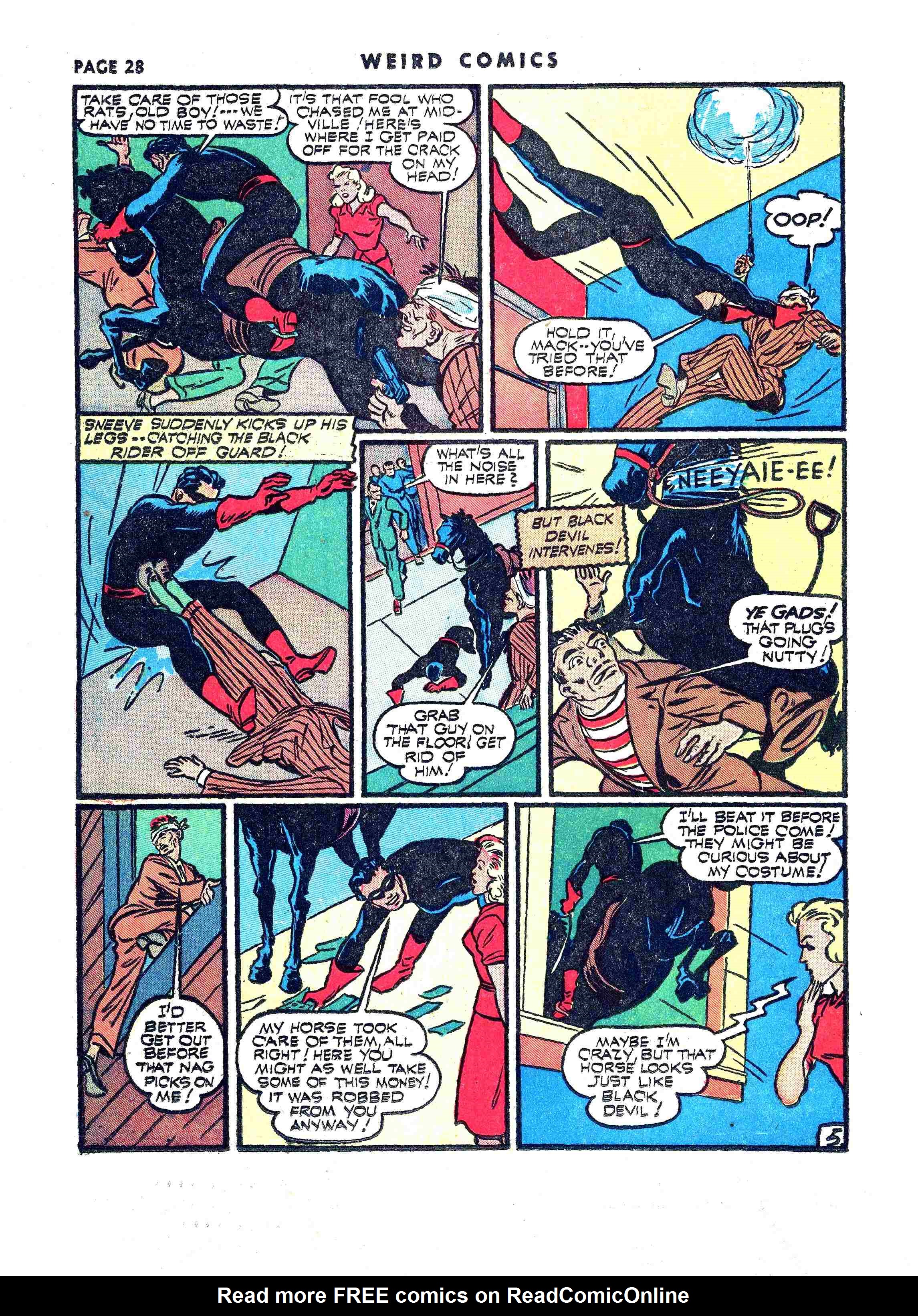 Read online Weird Comics comic -  Issue #18 - 30