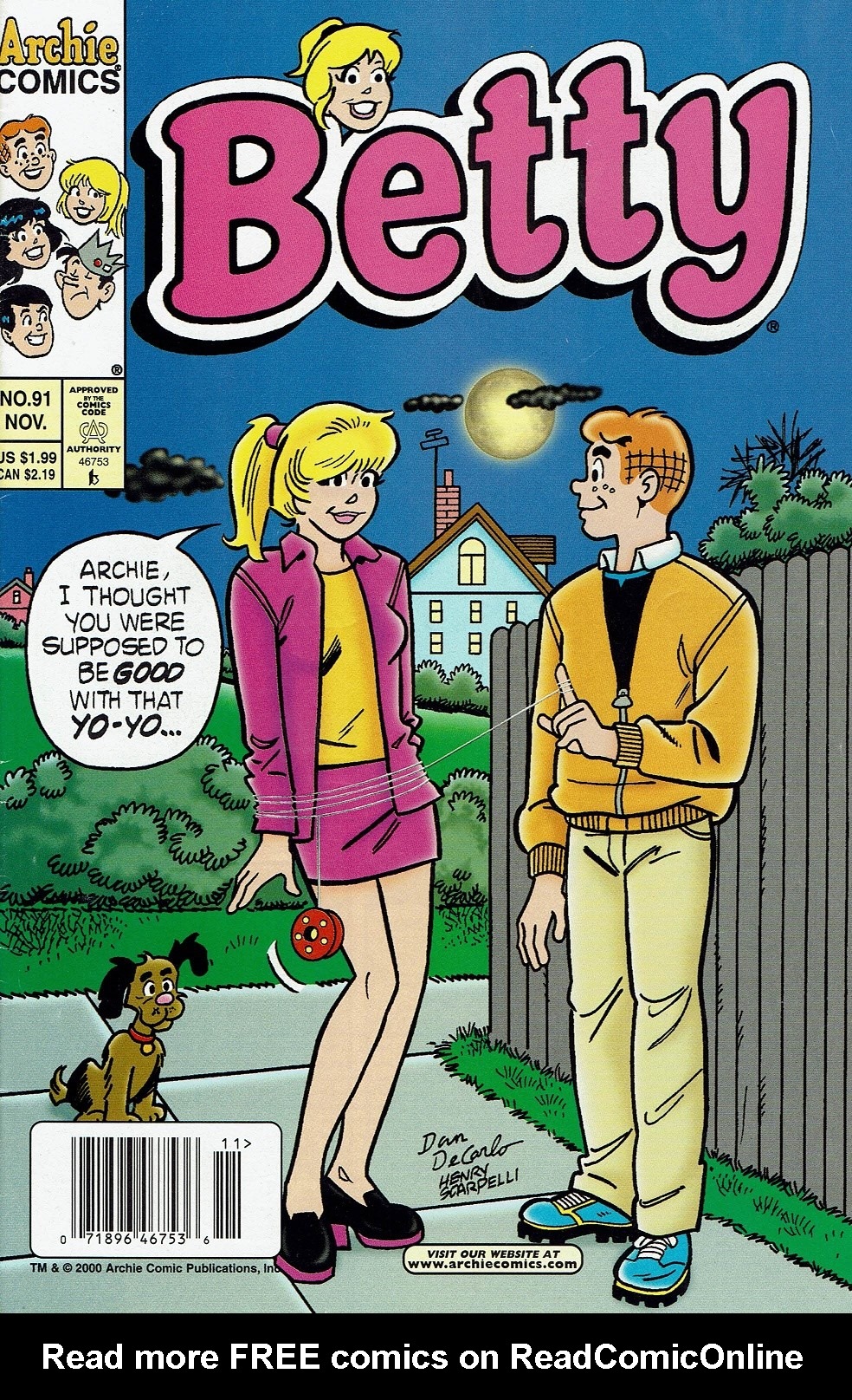 Read online Betty comic -  Issue #91 - 1