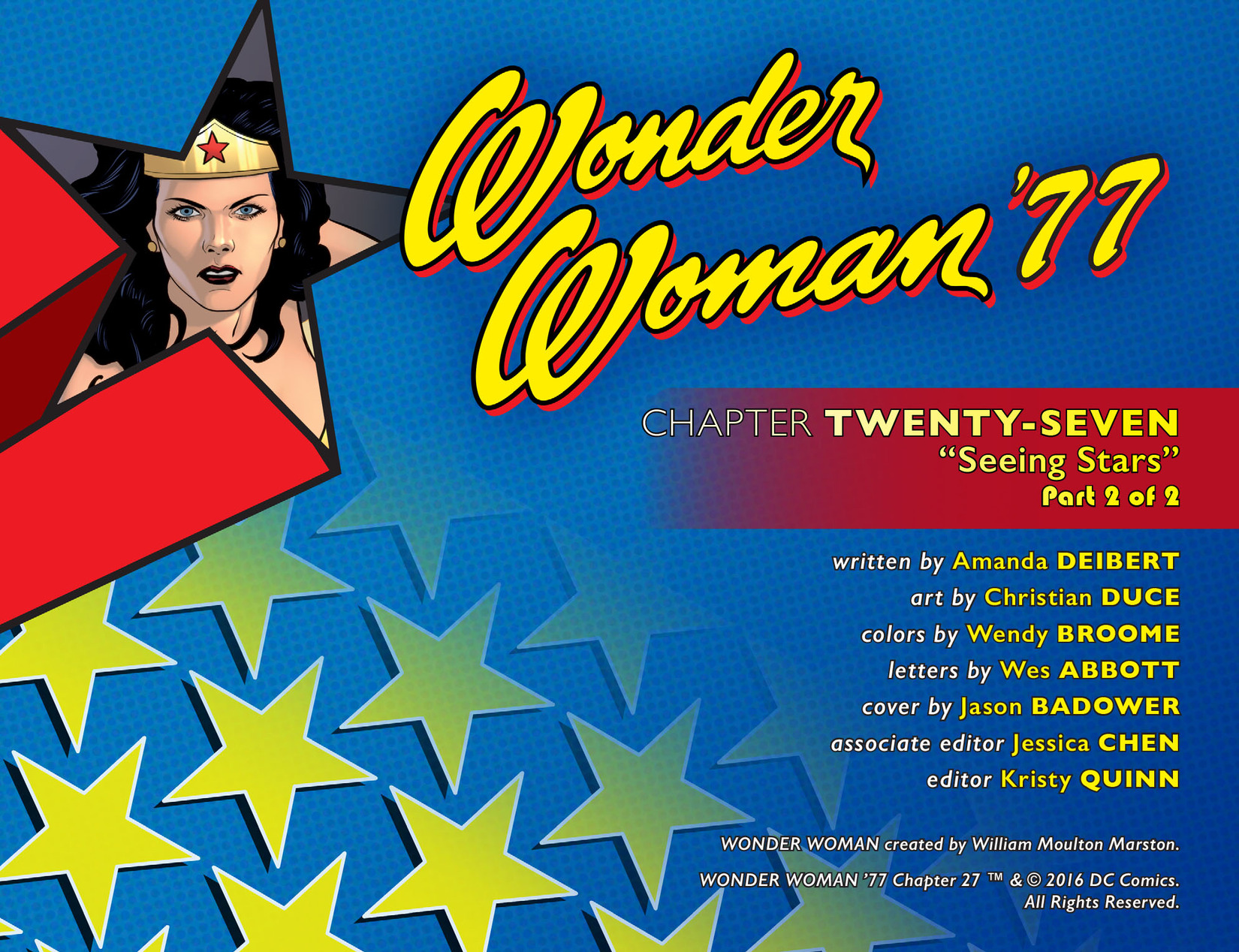 Read online Wonder Woman '77 [I] comic -  Issue #27 - 2