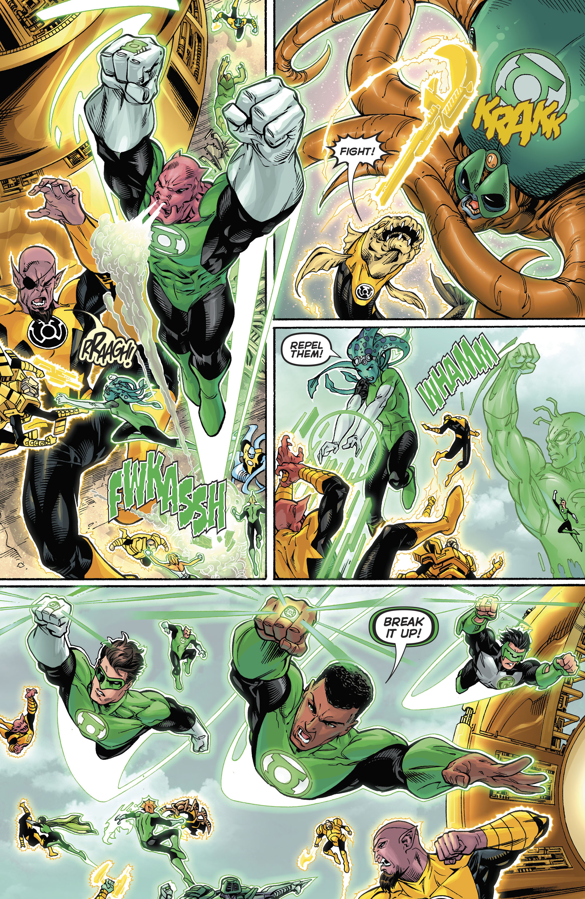 Read online Hal Jordan And The Green Lantern Corps comic -  Issue #18 - 12