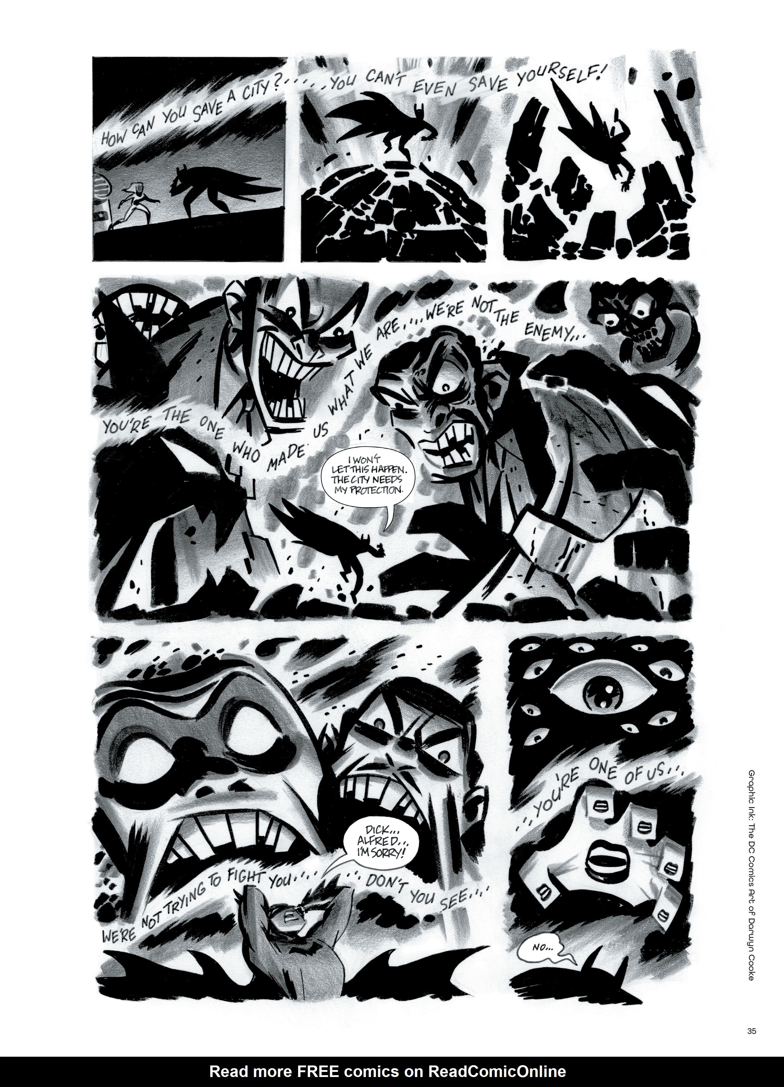 Read online Graphic Ink: The DC Comics Art of Darwyn Cooke comic -  Issue # TPB (Part 1) - 36