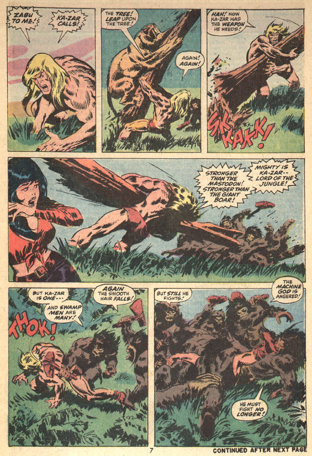 Read online Astonishing Tales (1970) comic -  Issue #14 - 7