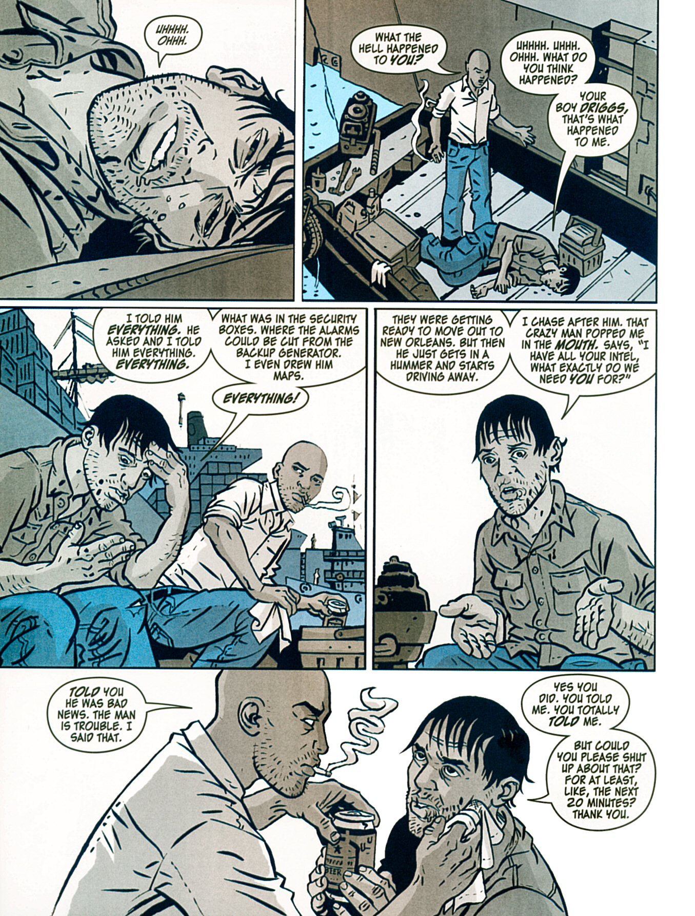 Read online Dark Rain: A New Orleans Story comic -  Issue # TPB - 37