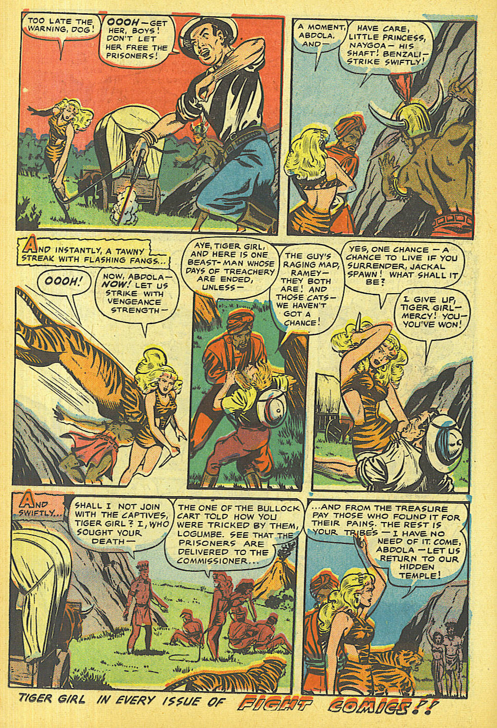 Read online Fight Comics comic -  Issue #72 - 14