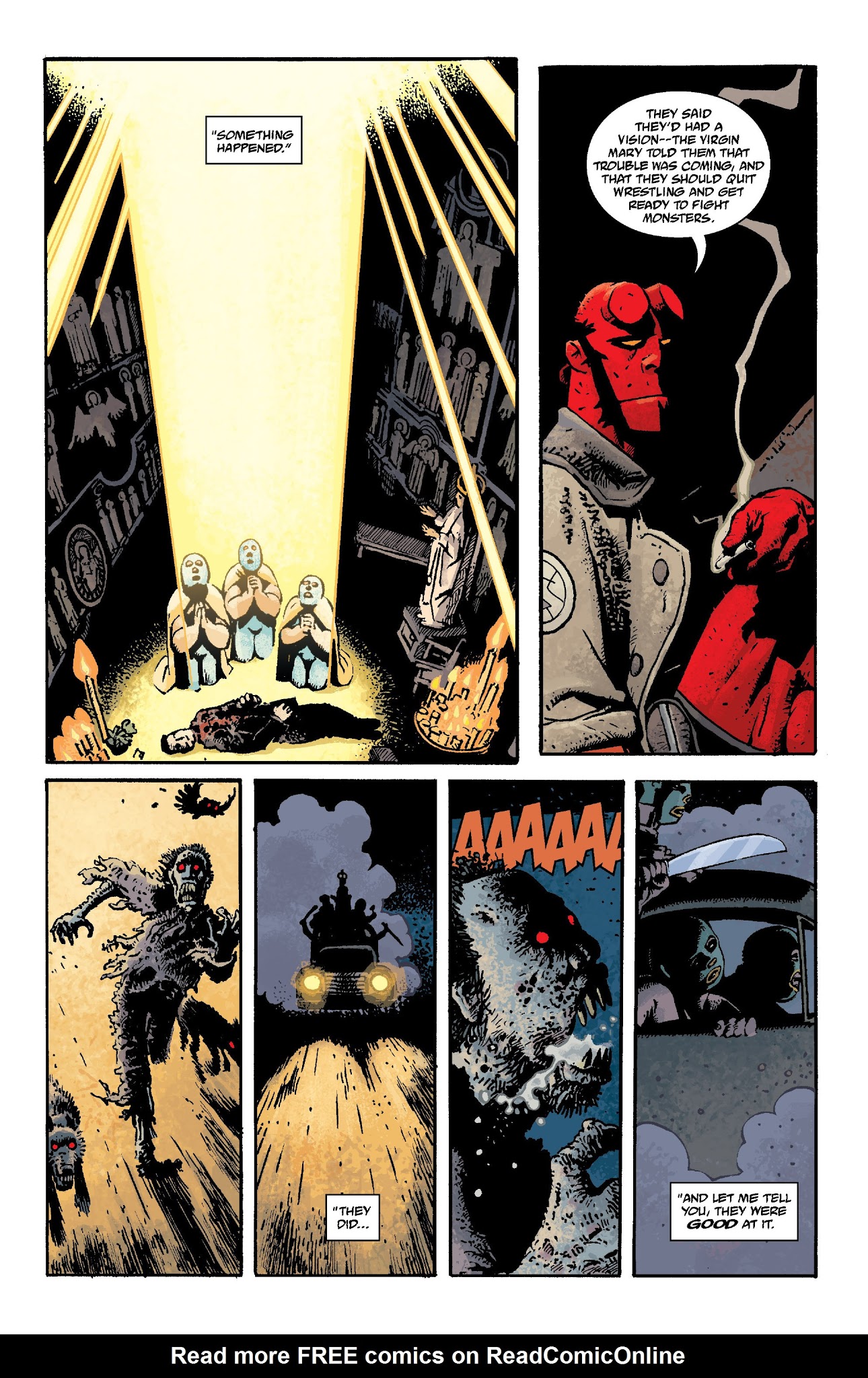 Read online Hellboy In Mexico comic -  Issue # TPB - 17