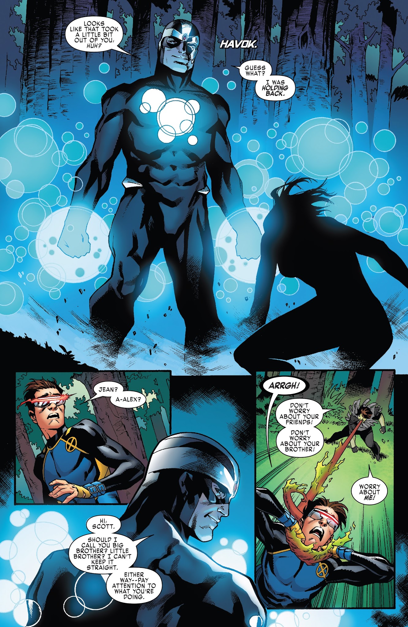 Read online X-Men: Blue comic -  Issue #7 - 16