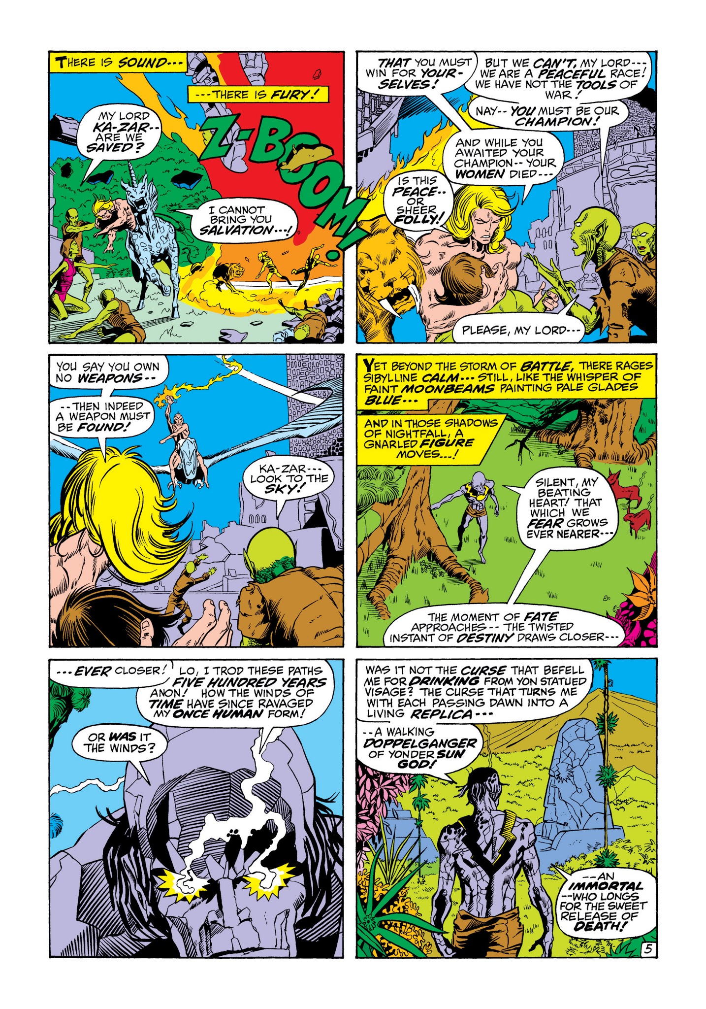 Read online Marvel Masterworks: Ka-Zar comic -  Issue # TPB 1 (Part 1) - 68