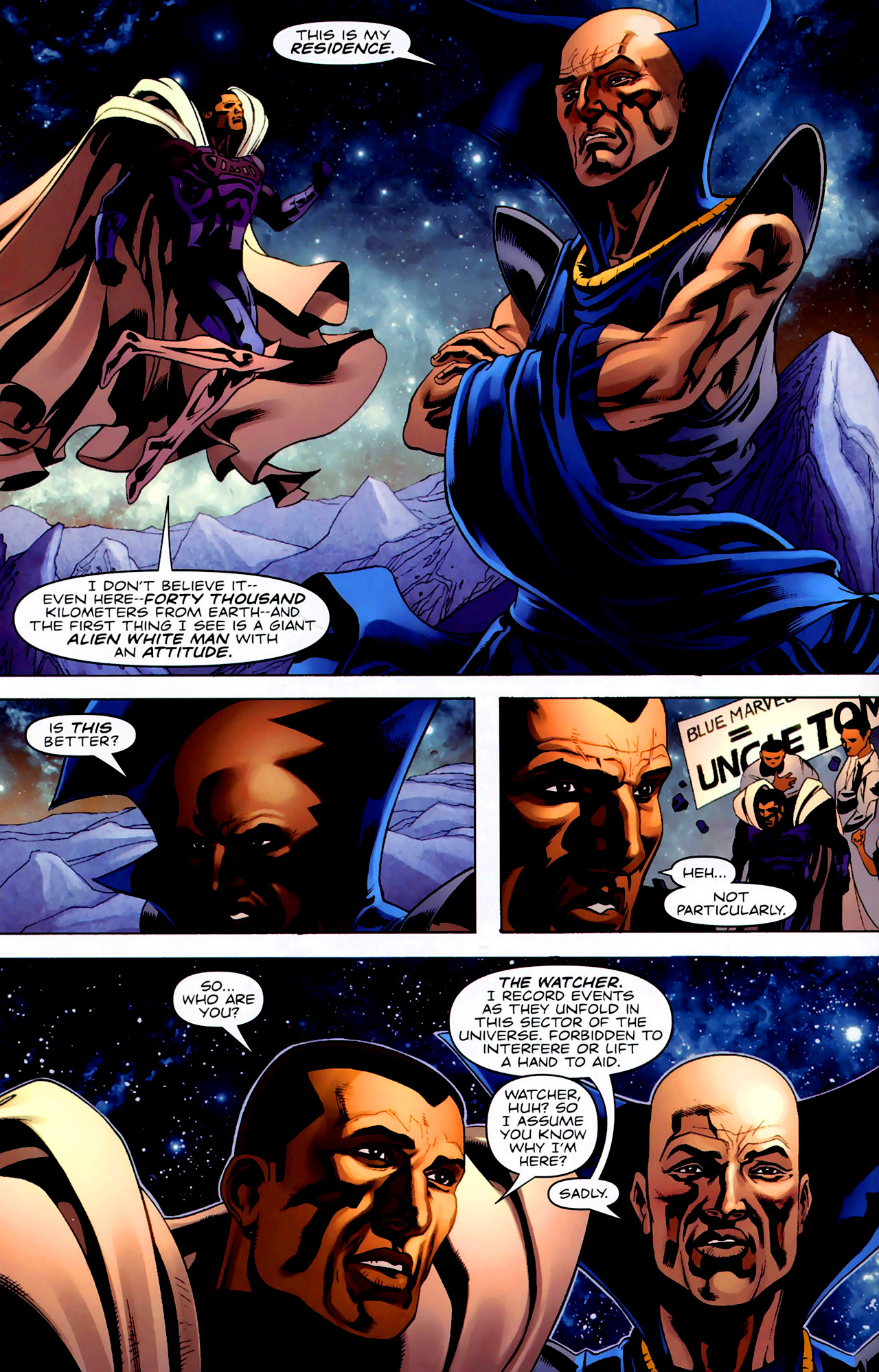 Read online Adam: Legend of the Blue Marvel comic -  Issue #3 - 14