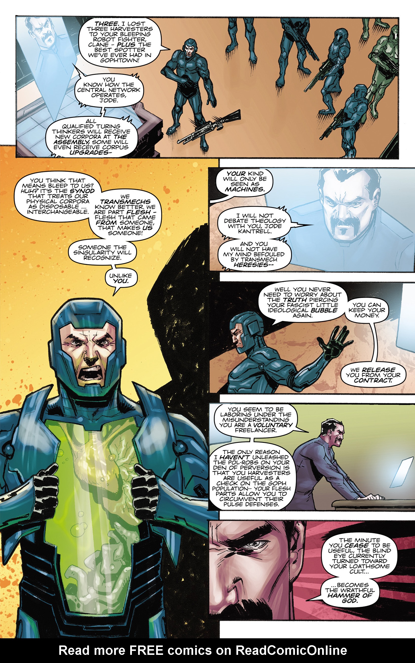 Read online Magnus Robot Fighter (2014) comic -  Issue #6 - 13