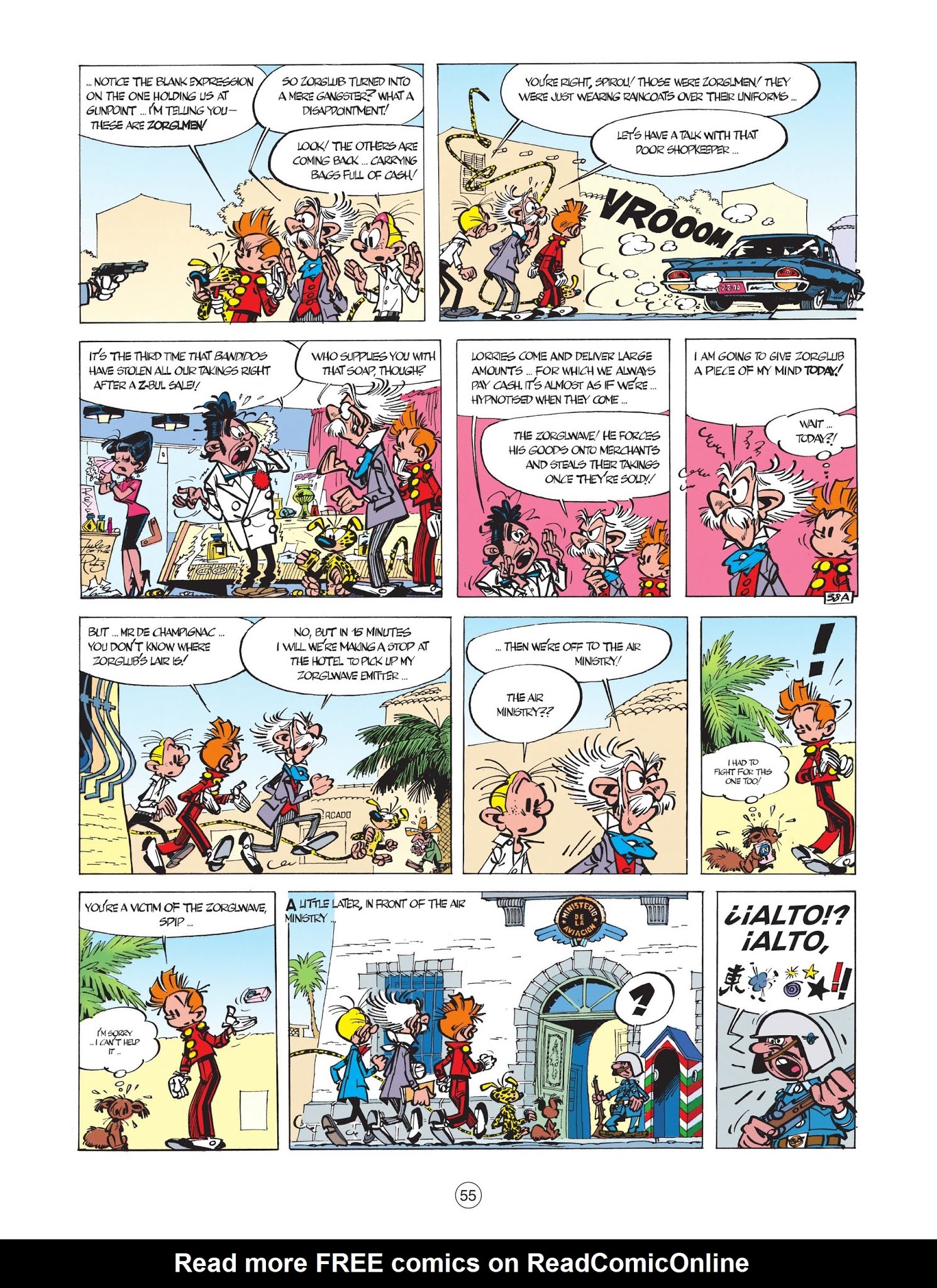 Read online Spirou & Fantasio (2009) comic -  Issue #15 - 57