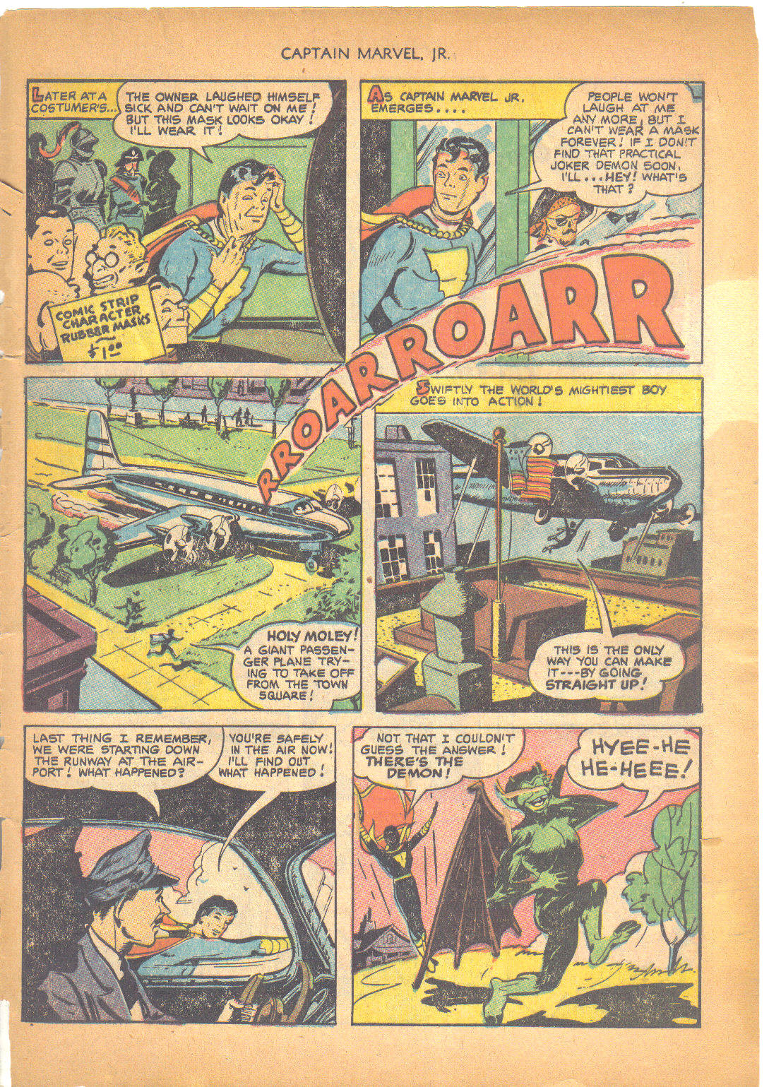 Read online Captain Marvel, Jr. comic -  Issue #117 - 33