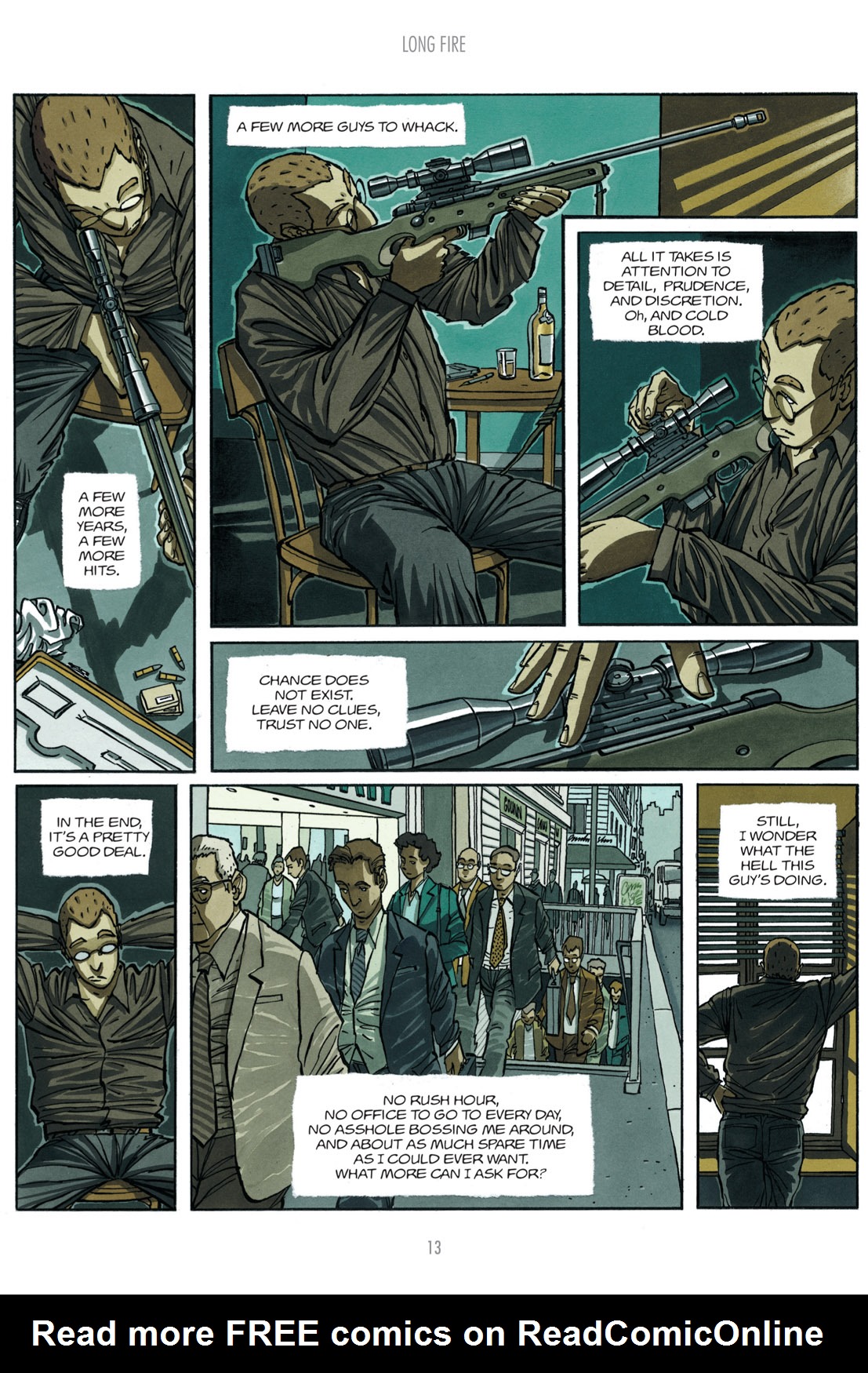 Read online The Killer comic -  Issue #1 - 13