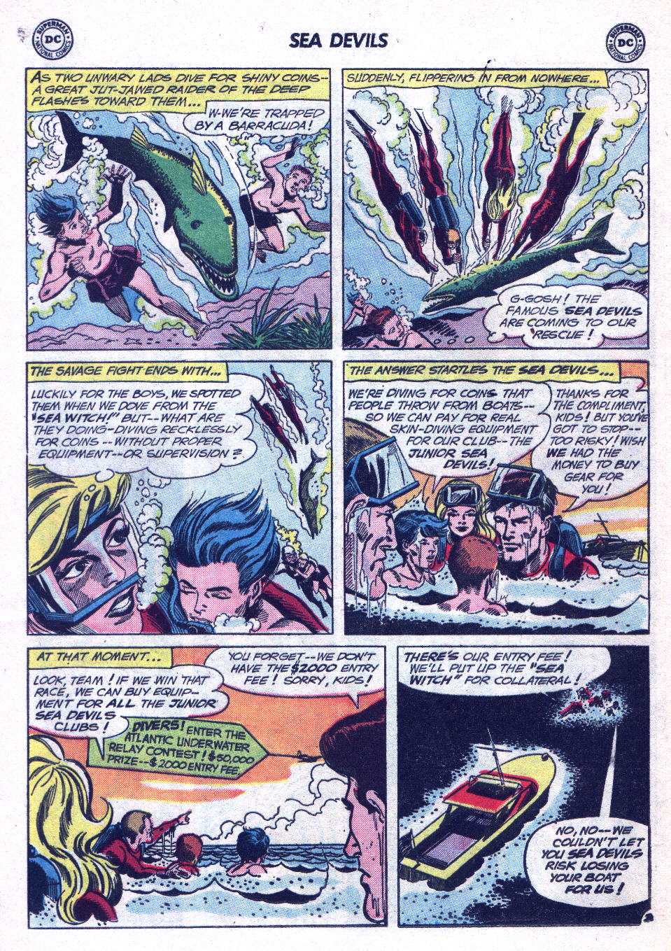 Read online Sea Devils comic -  Issue #14 - 20