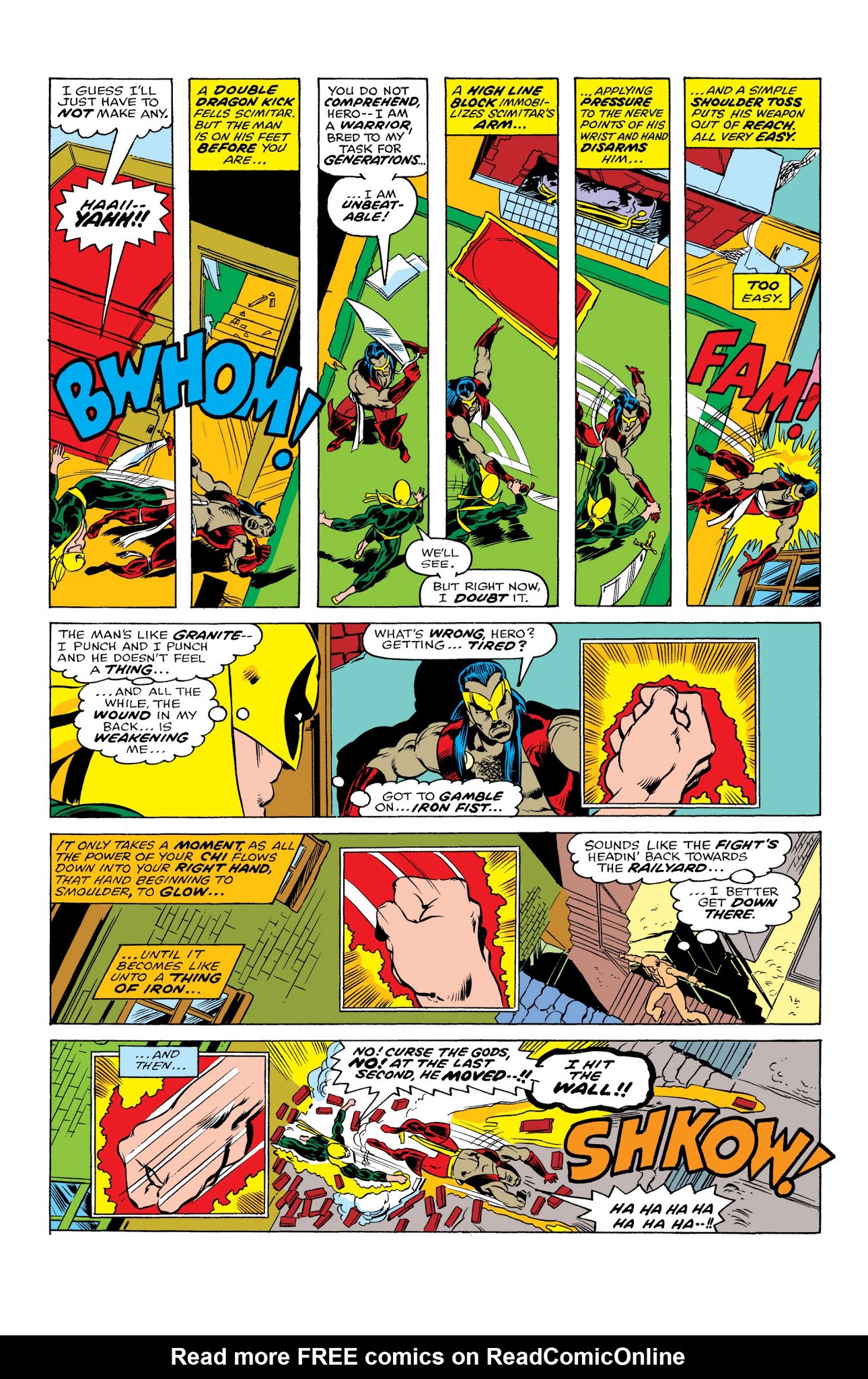 Read online Marvel Masterworks: Iron Fist comic -  Issue # TPB 2 (Part 1) - 55