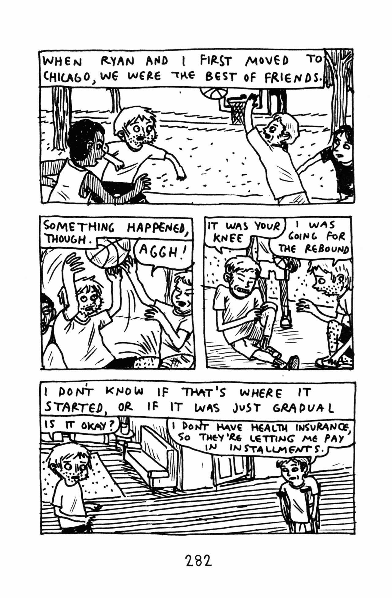 Read online Funny Misshapen Body: A Memoir comic -  Issue # TPB (Part 3) - 83