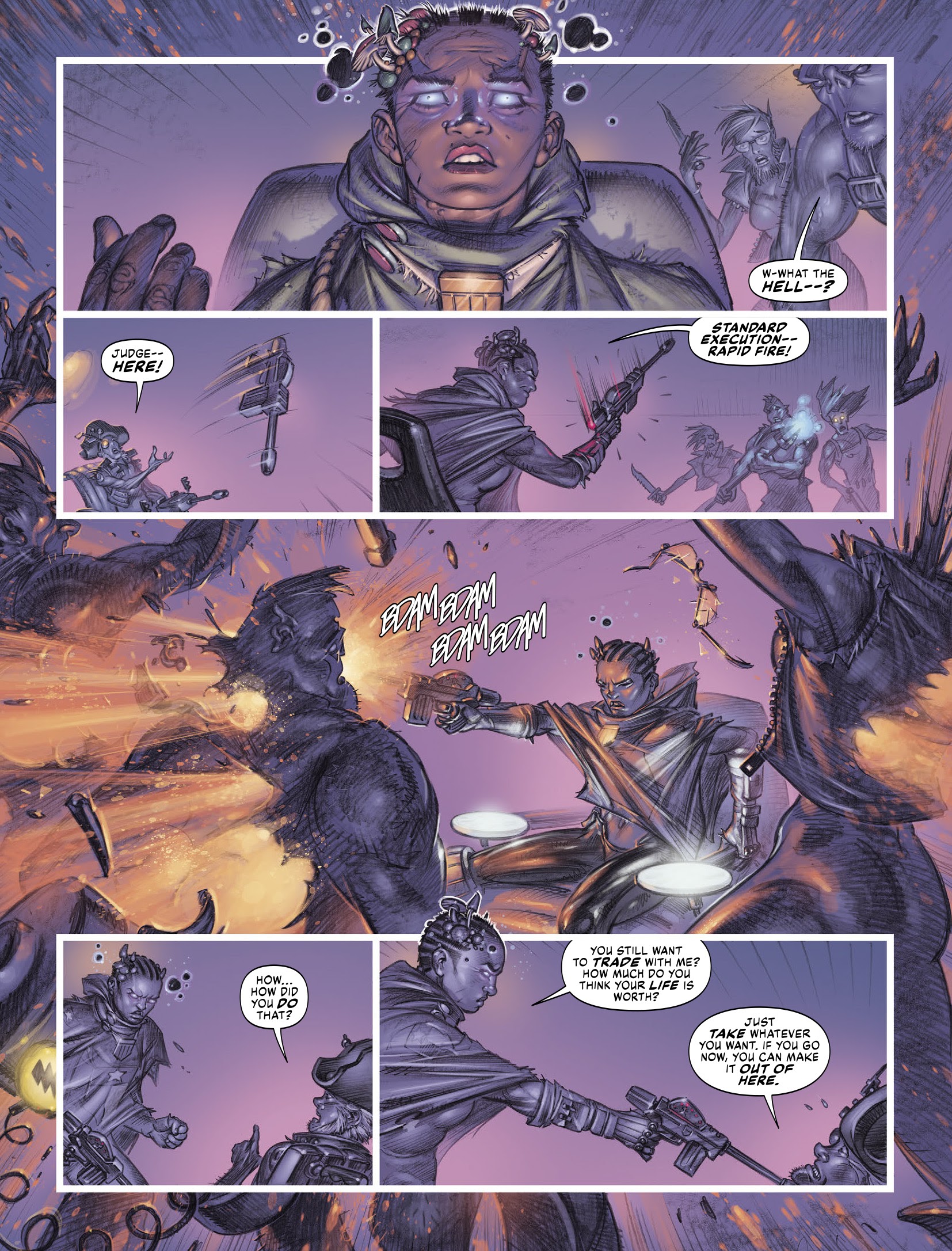 Read online Judge Dredd Megazine (Vol. 5) comic -  Issue #442 - 25
