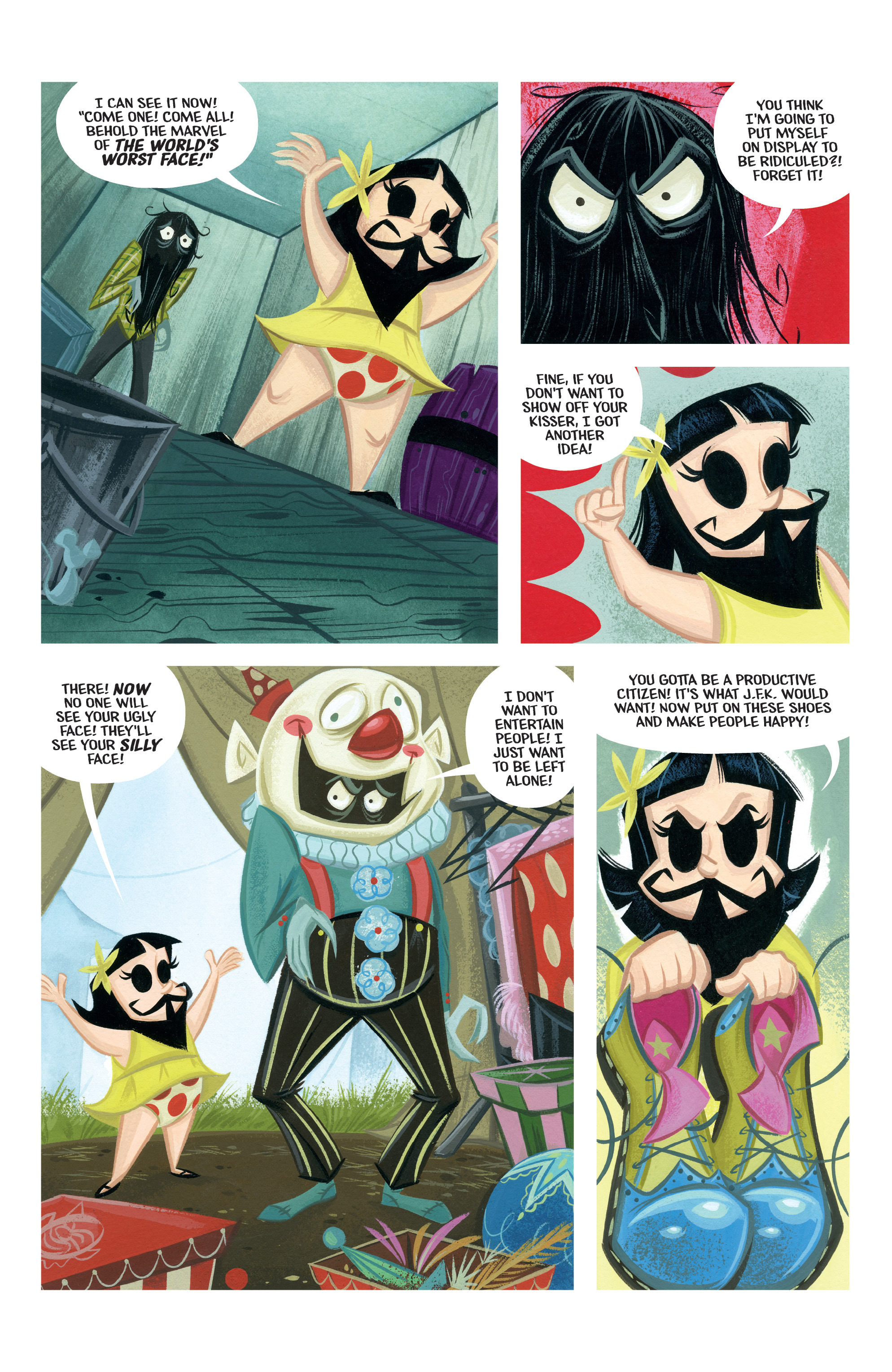 Read online Chimichanga: Sorrow of the World's Worst Face comic -  Issue #1 - 19