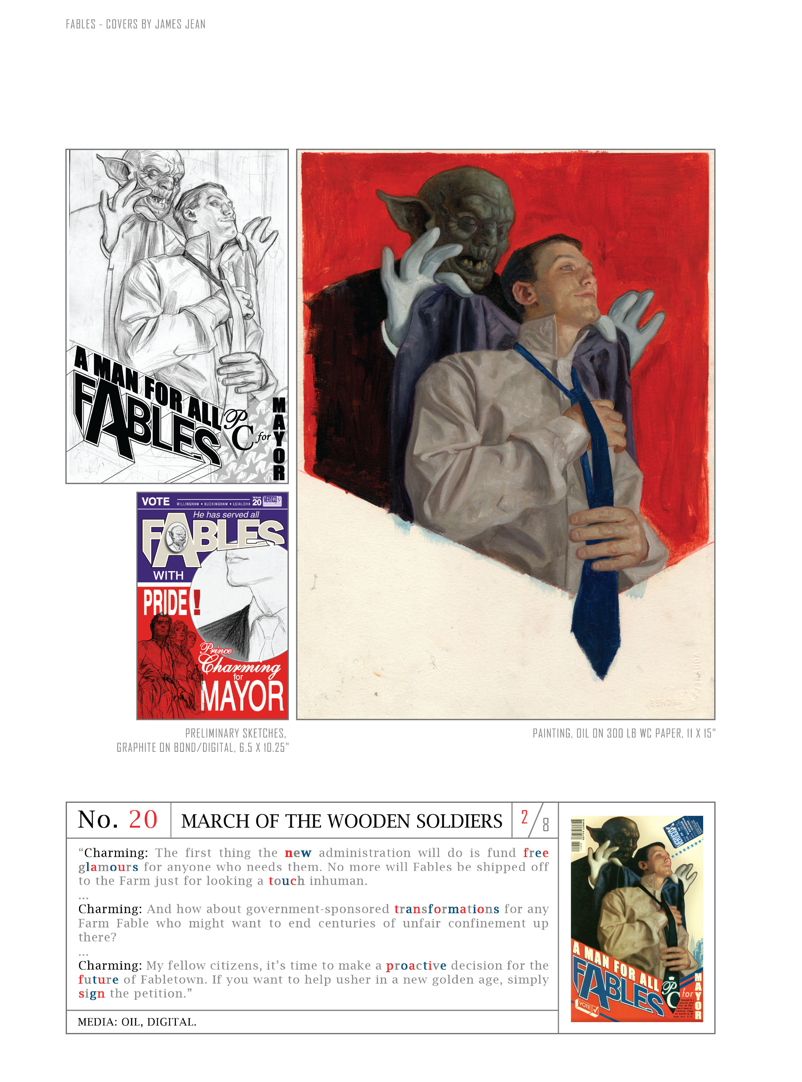Read online Fables: Covers by James Jean comic -  Issue # TPB (Part 1) - 53